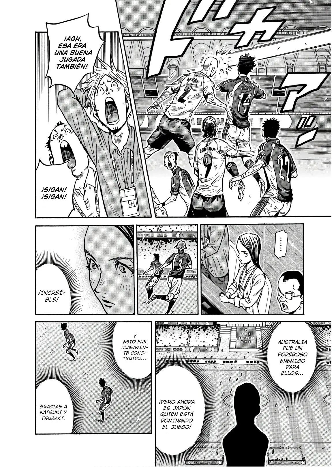 Giant Killing capítulo 543, página 15