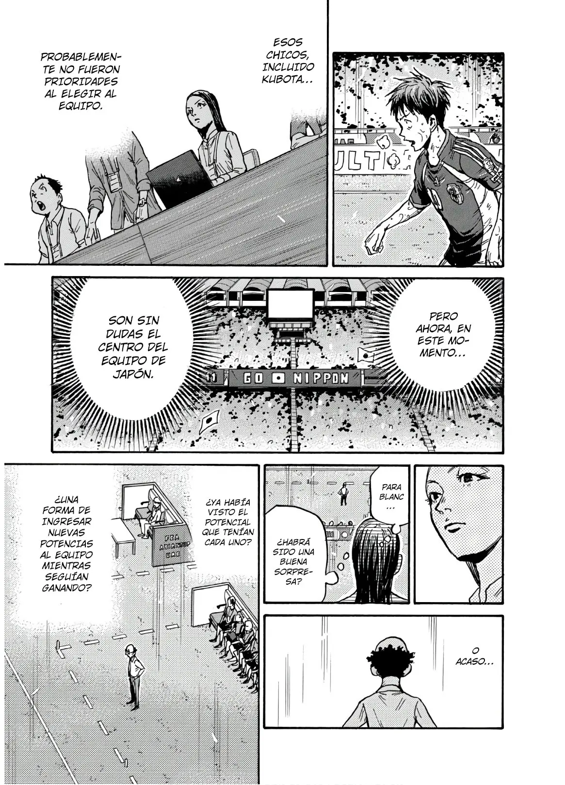 Giant Killing capítulo 543, página 16
