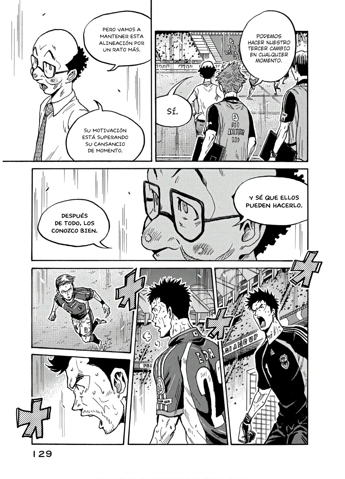 Giant Killing capítulo 543, página 18
