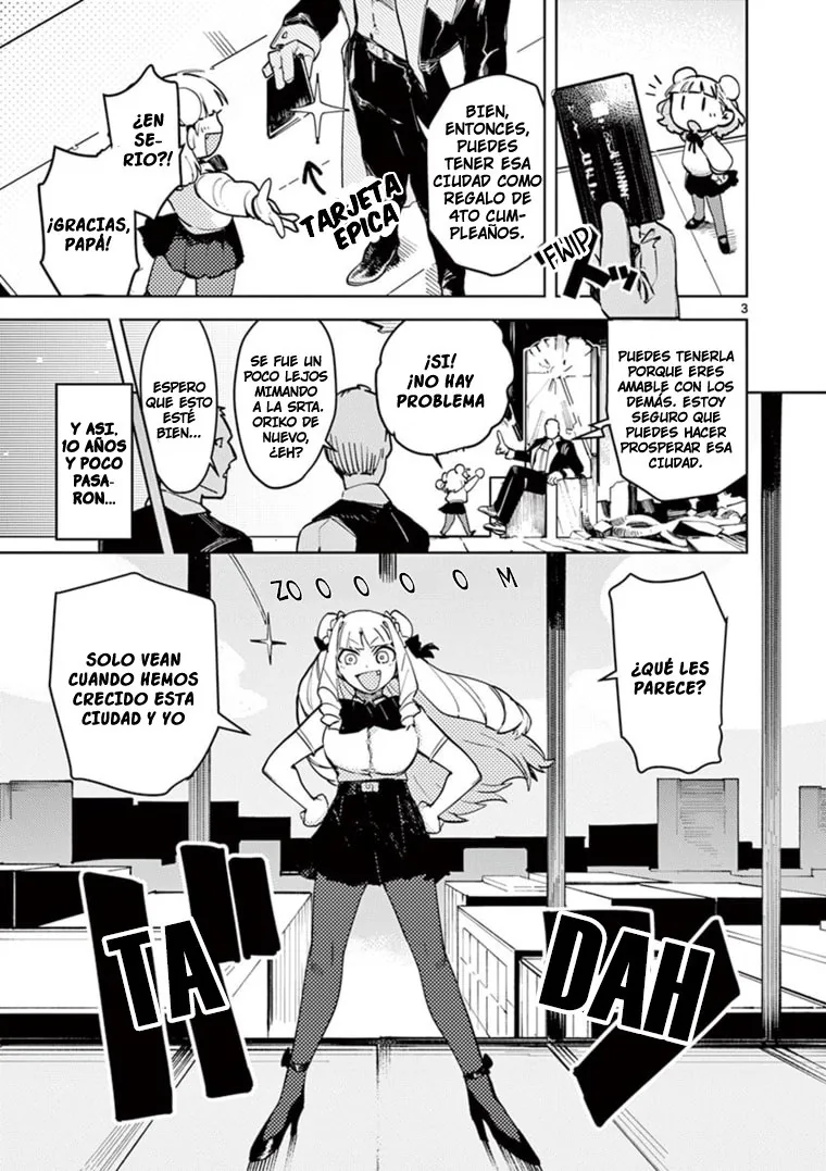 Giant Ojou-sama capítulo 1, página 4