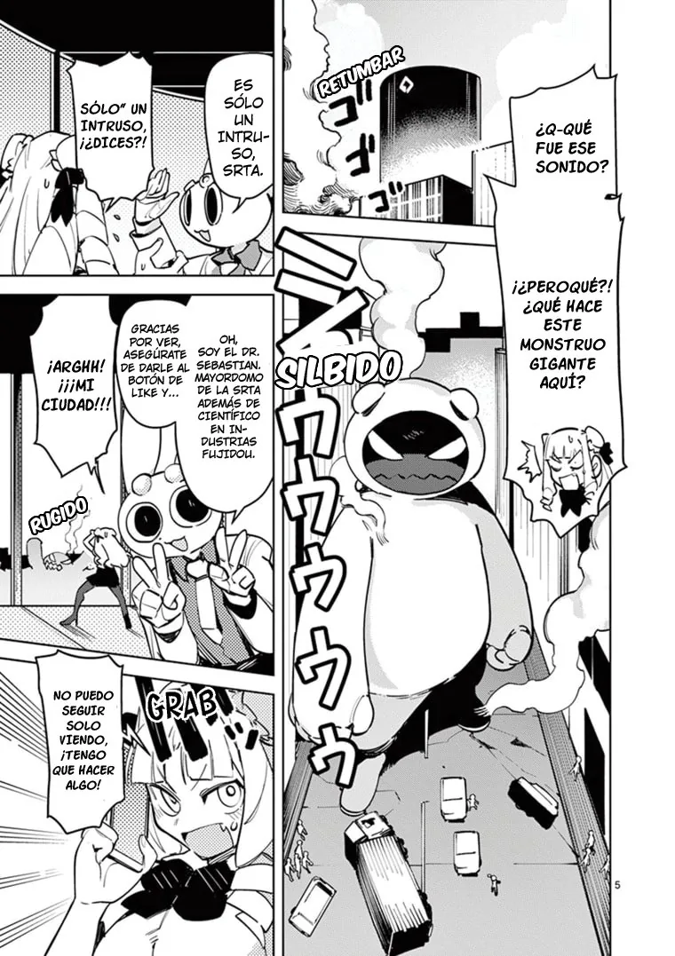 Giant Ojou-sama capítulo 1, página 6