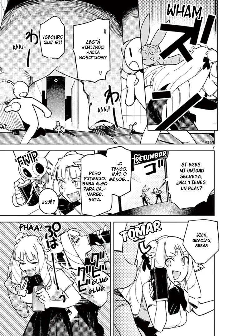 Giant Ojou-sama capítulo 1, página 8