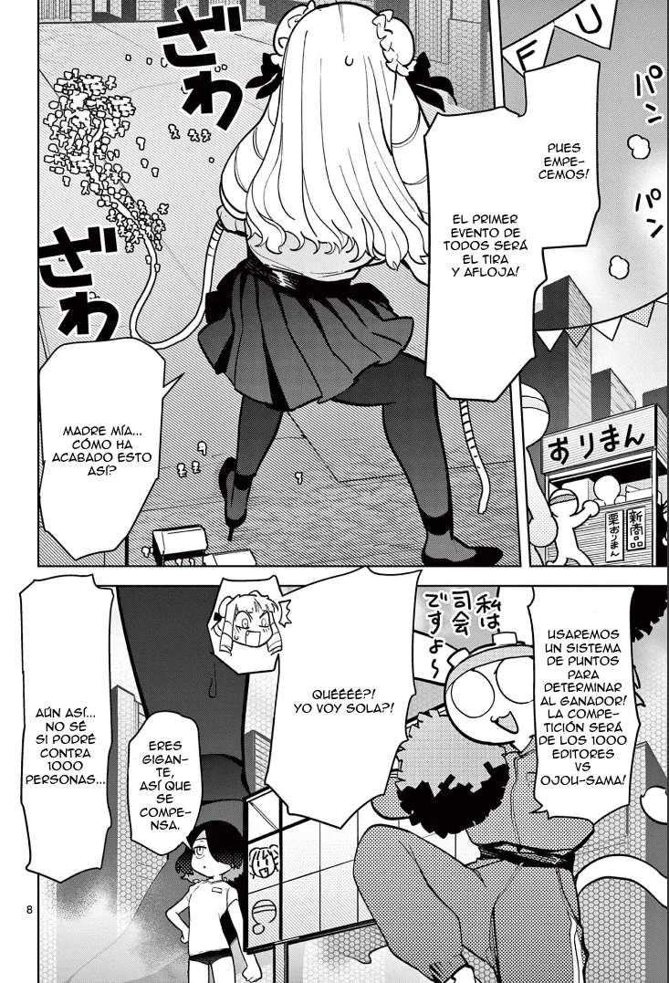 Giant Ojou-sama capítulo 14, página 8