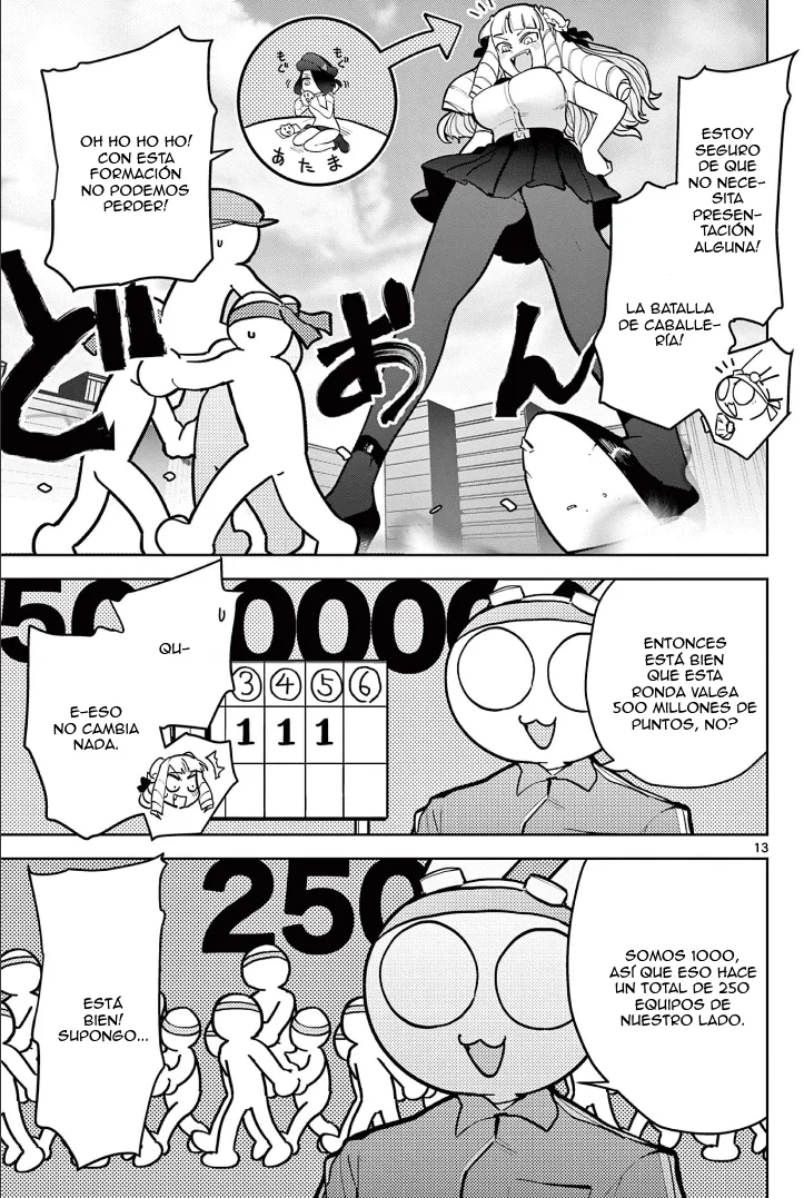 Giant Ojou-sama capítulo 14, página 13