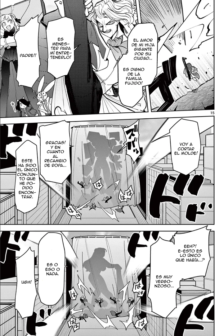 Giant Ojou-sama capítulo 15, página 14