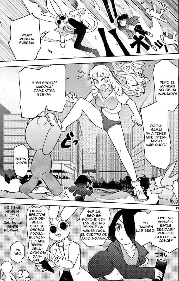 Giant Ojou-sama capítulo 16, página 13