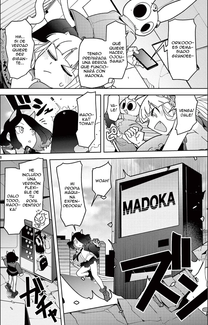 Giant Ojou-sama capítulo 17, página 8