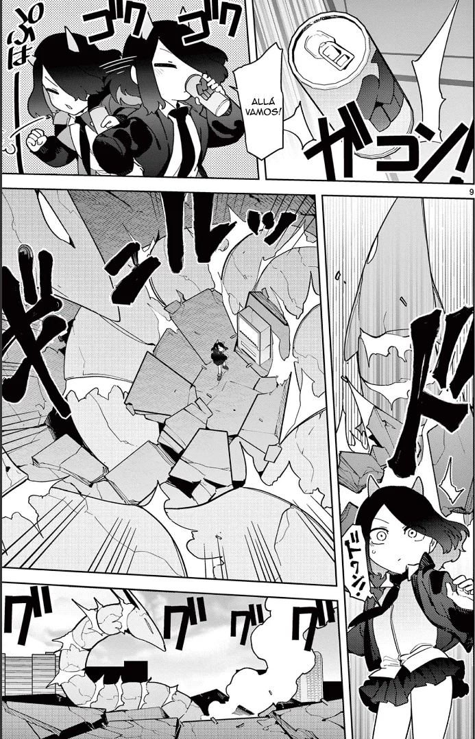 Giant Ojou-sama capítulo 17, página 9