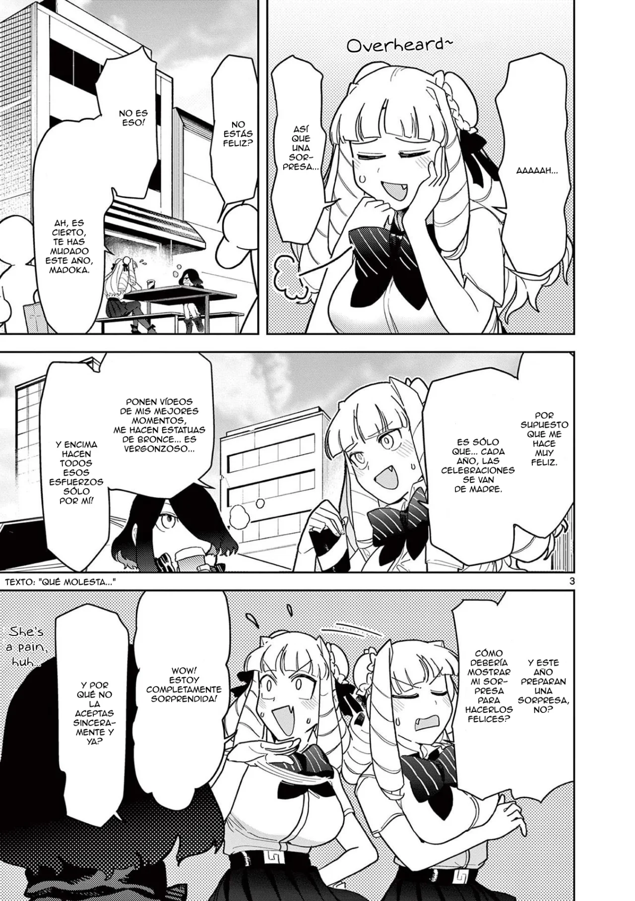 Giant Ojou-sama capítulo 19, página 3