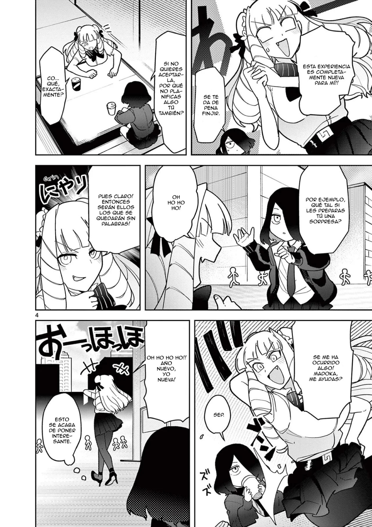 Giant Ojou-sama capítulo 19, página 4