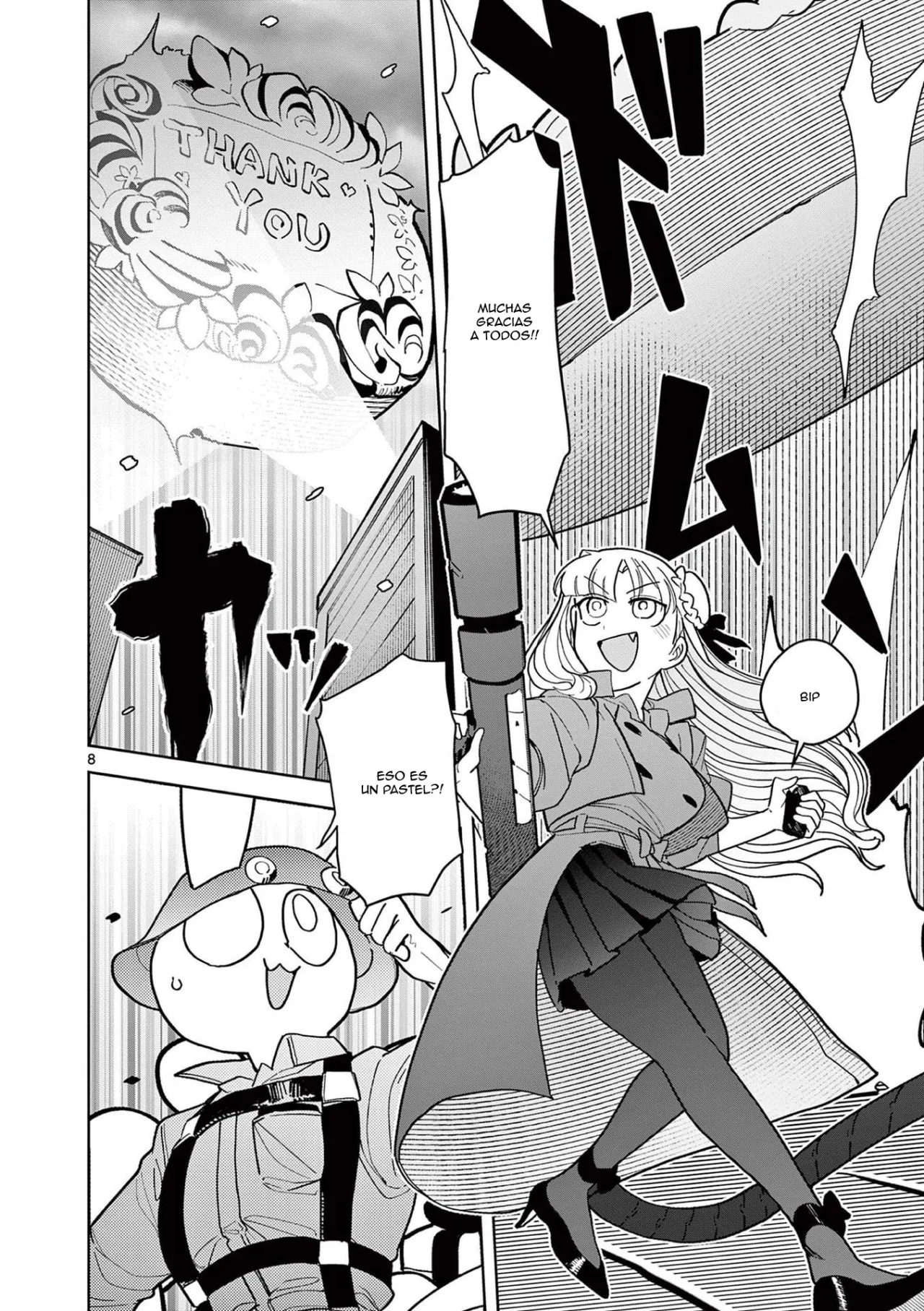 Giant Ojou-sama capítulo 19, página 8
