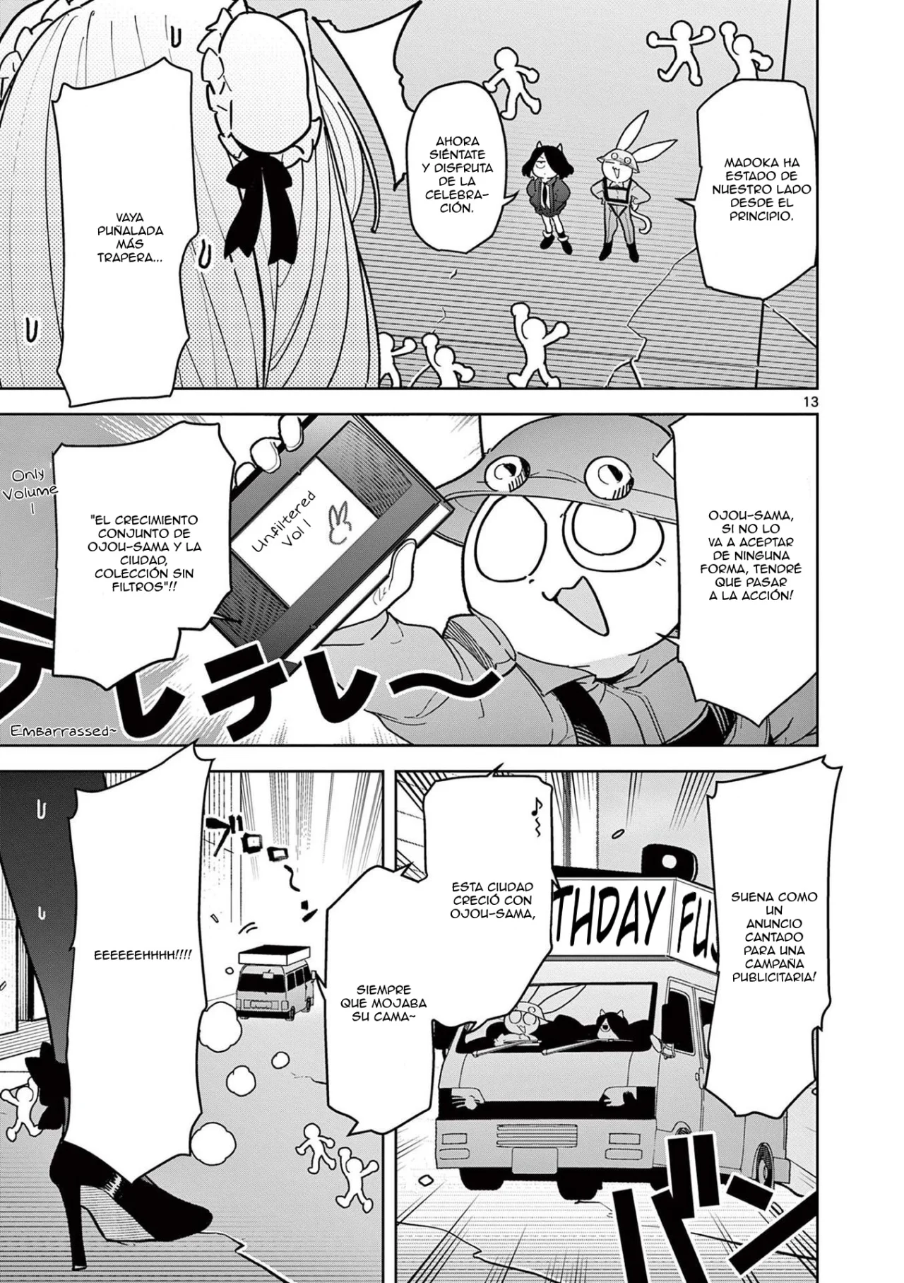 Giant Ojou-sama capítulo 19, página 13