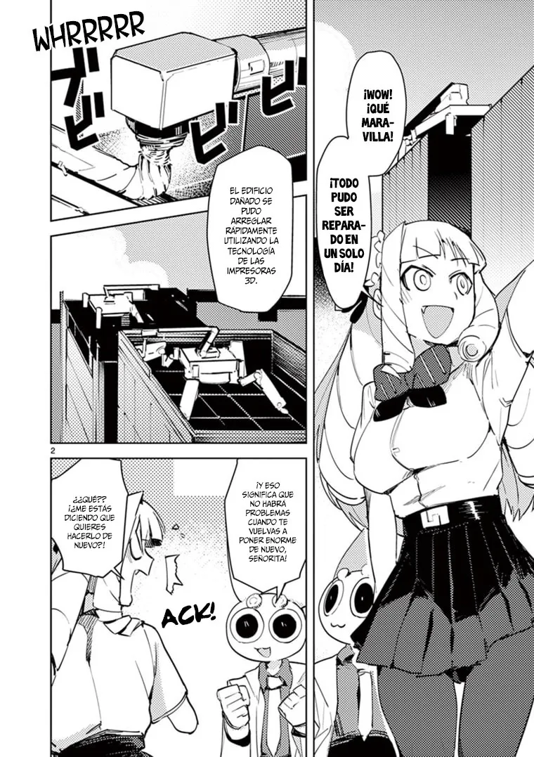 Giant Ojou-sama capítulo 2, página 3