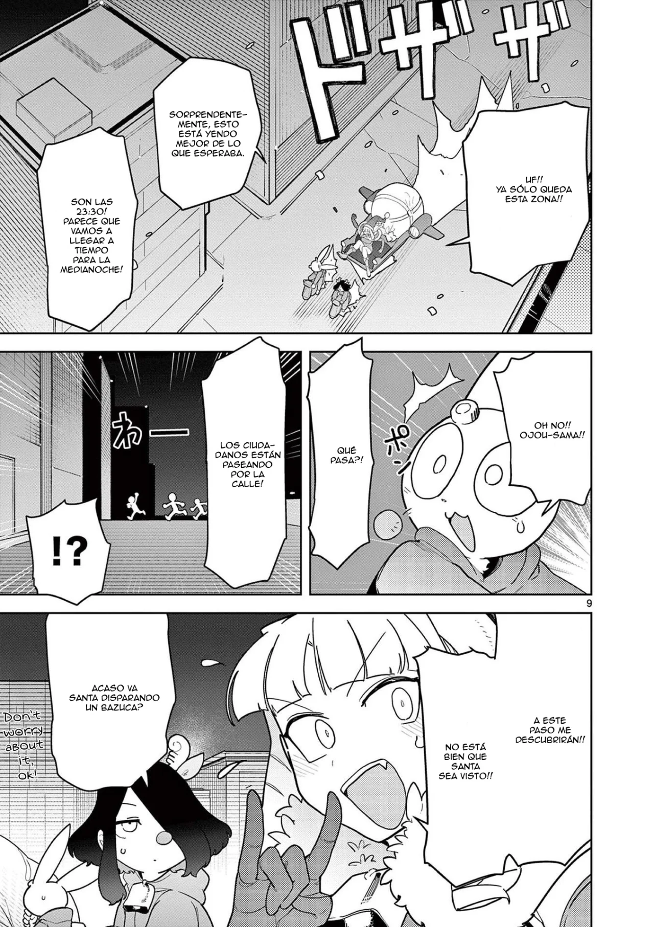 Giant Ojou-sama capítulo 20, página 9