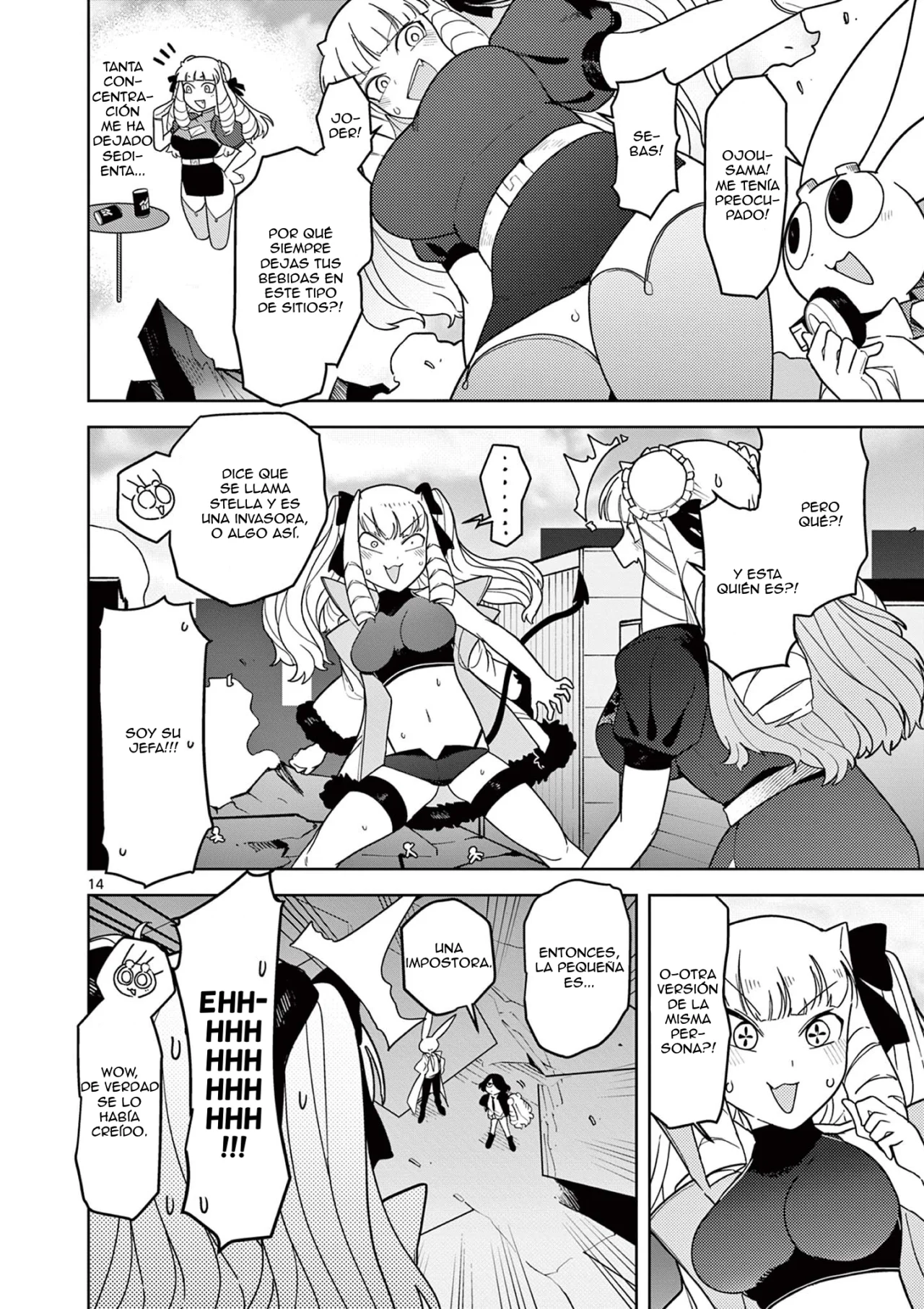 Giant Ojou-sama capítulo 21, página 13