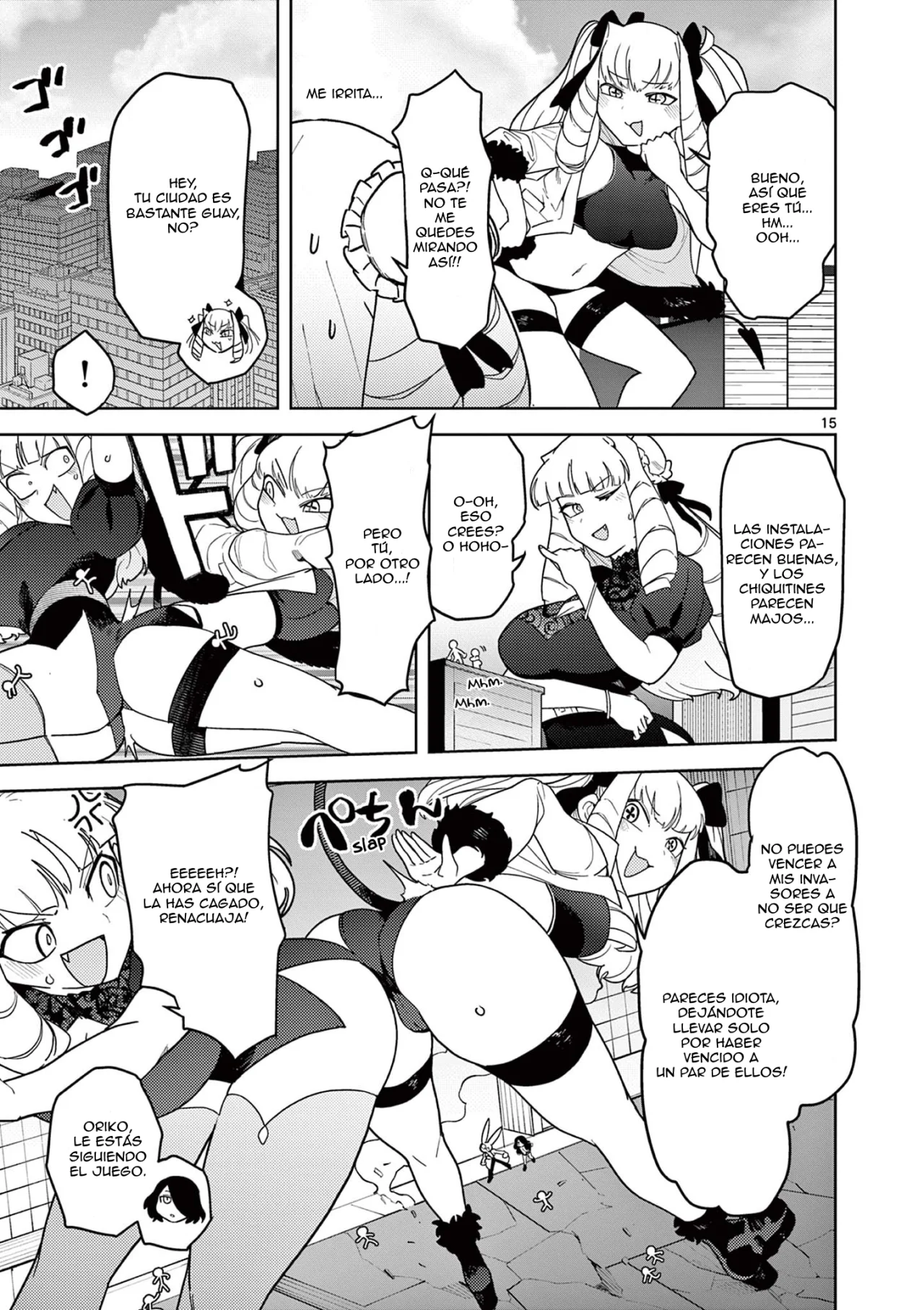 Giant Ojou-sama capítulo 21, página 14