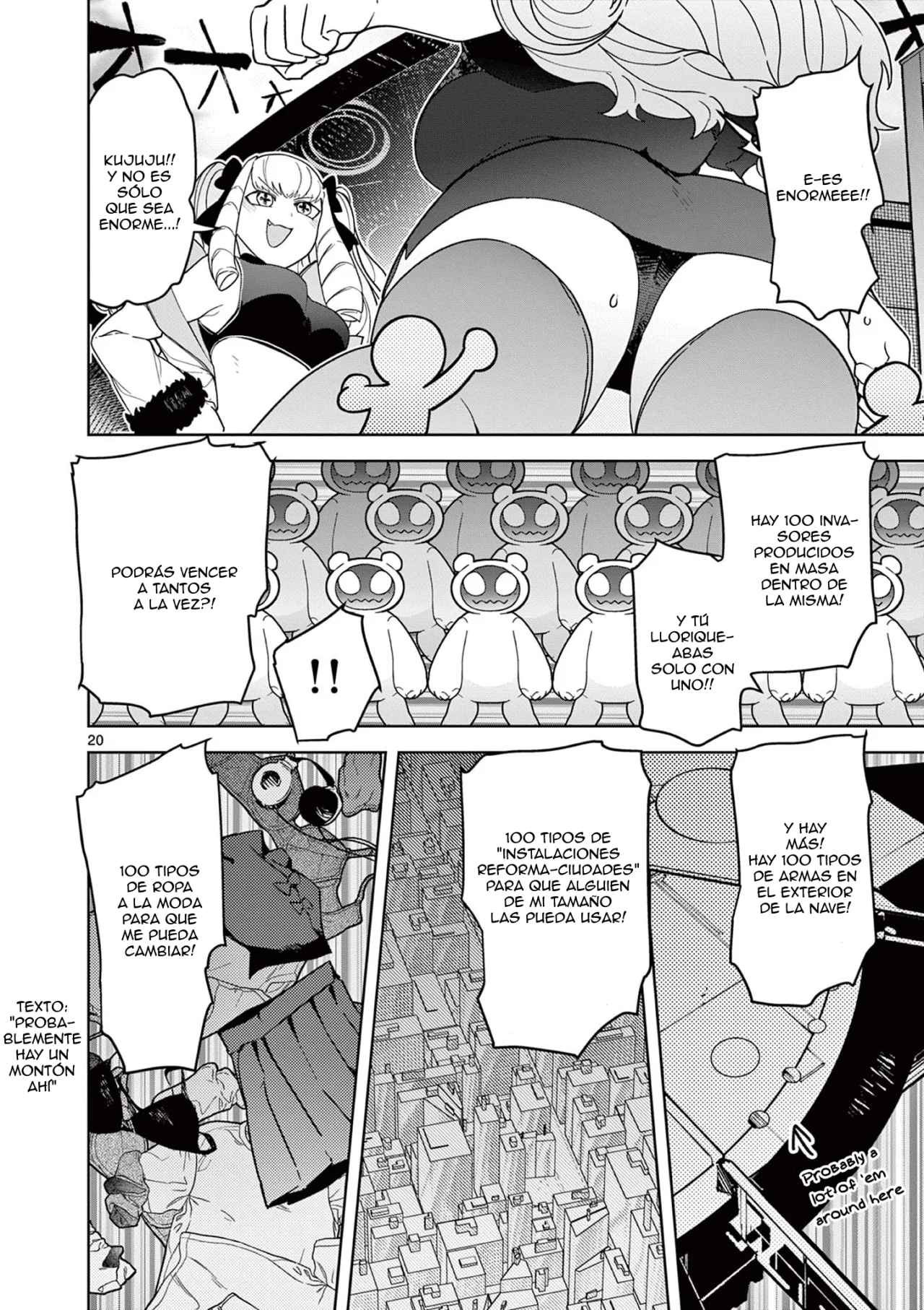 Giant Ojou-sama capítulo 21, página 18