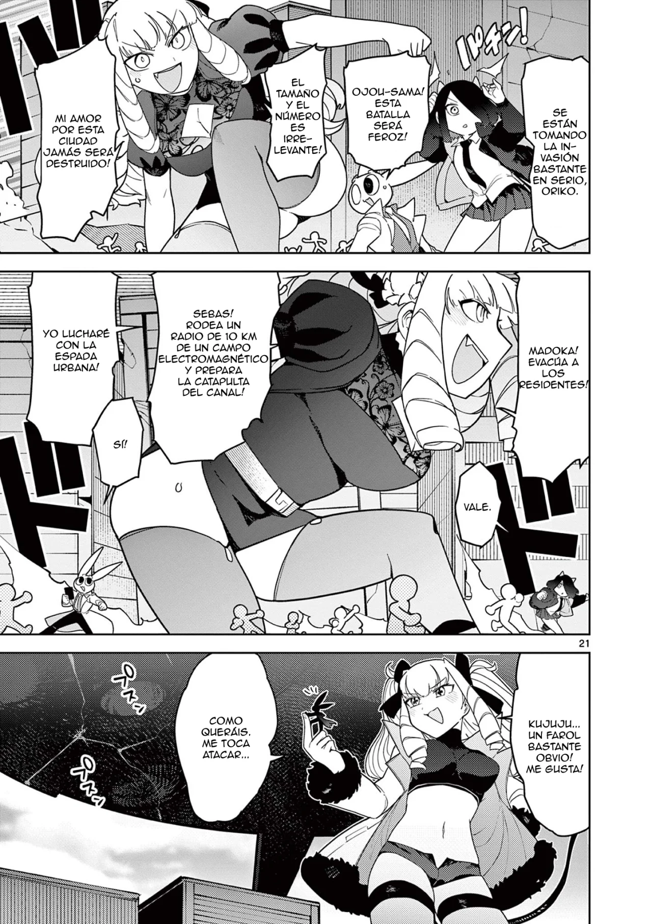 Giant Ojou-sama capítulo 21, página 19