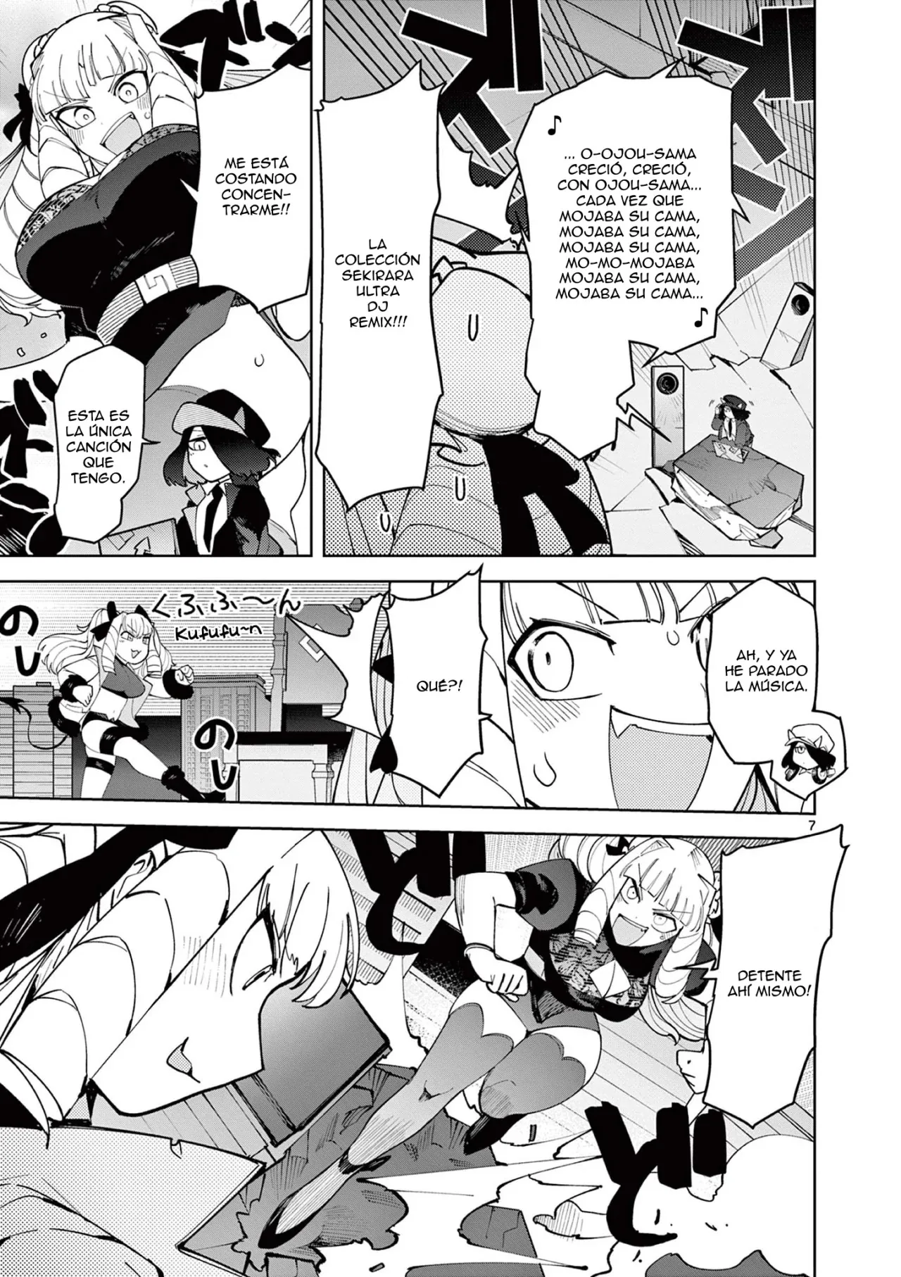Giant Ojou-sama capítulo 22, página 7