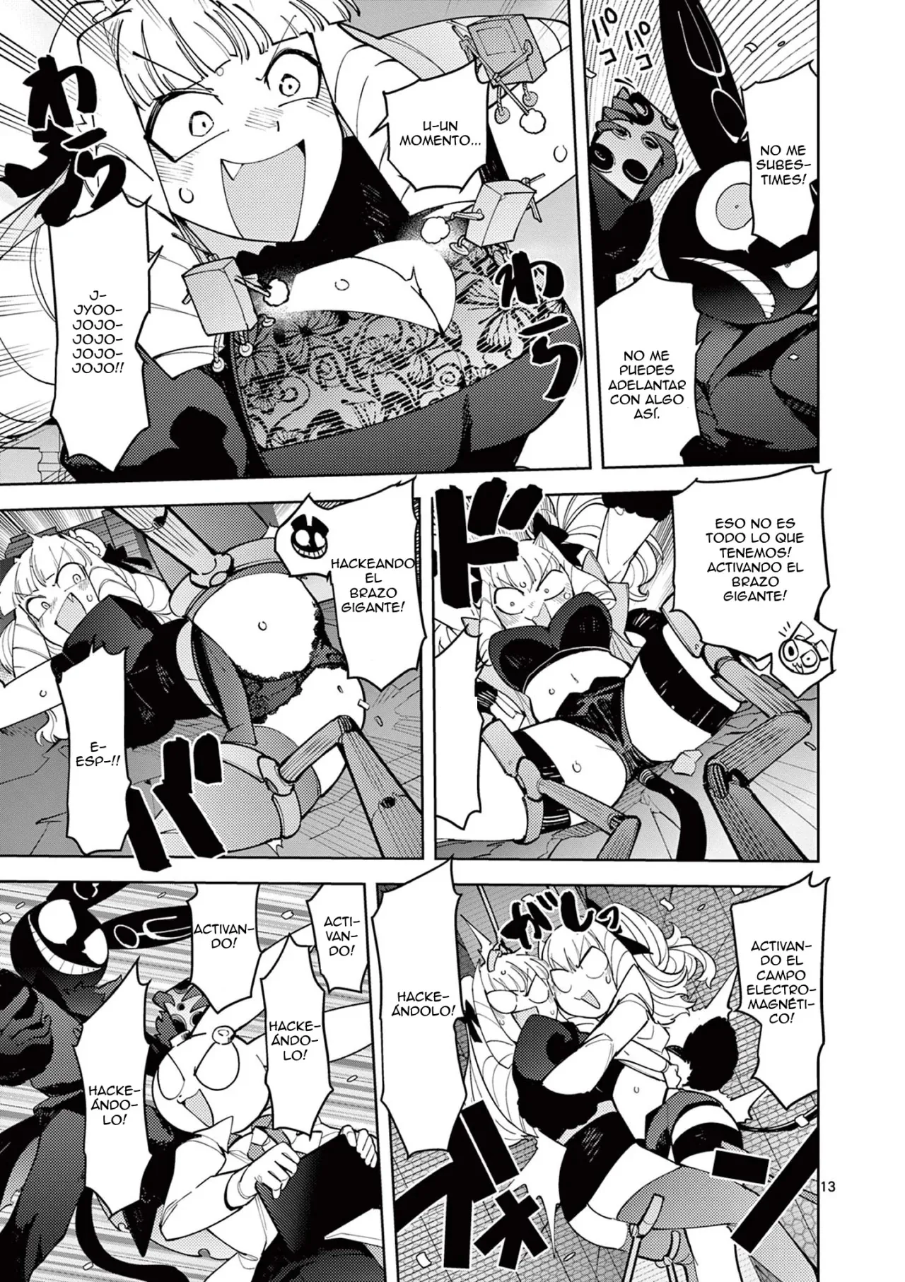 Giant Ojou-sama capítulo 22, página 13