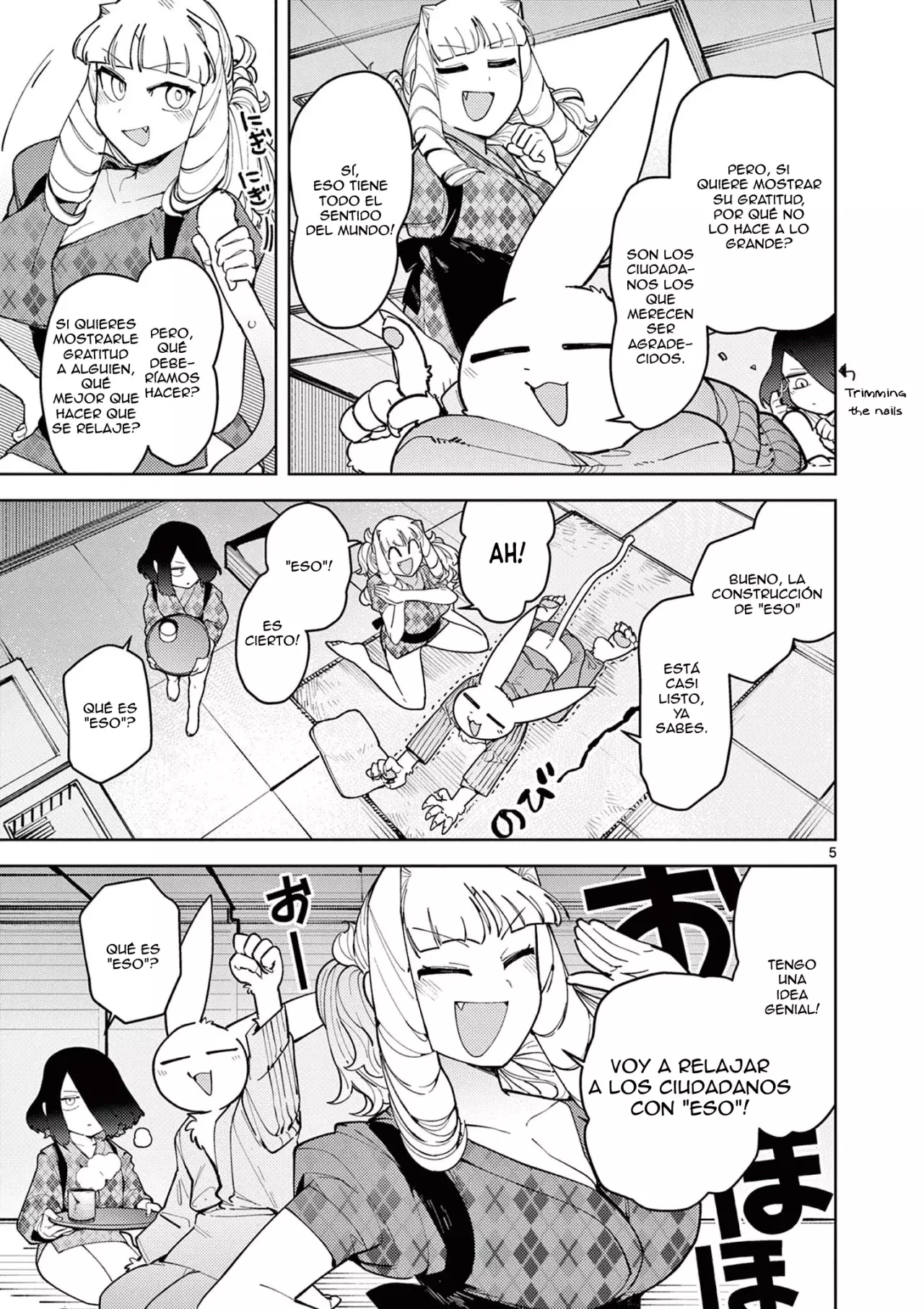 Giant Ojou-sama capítulo 23, página 5
