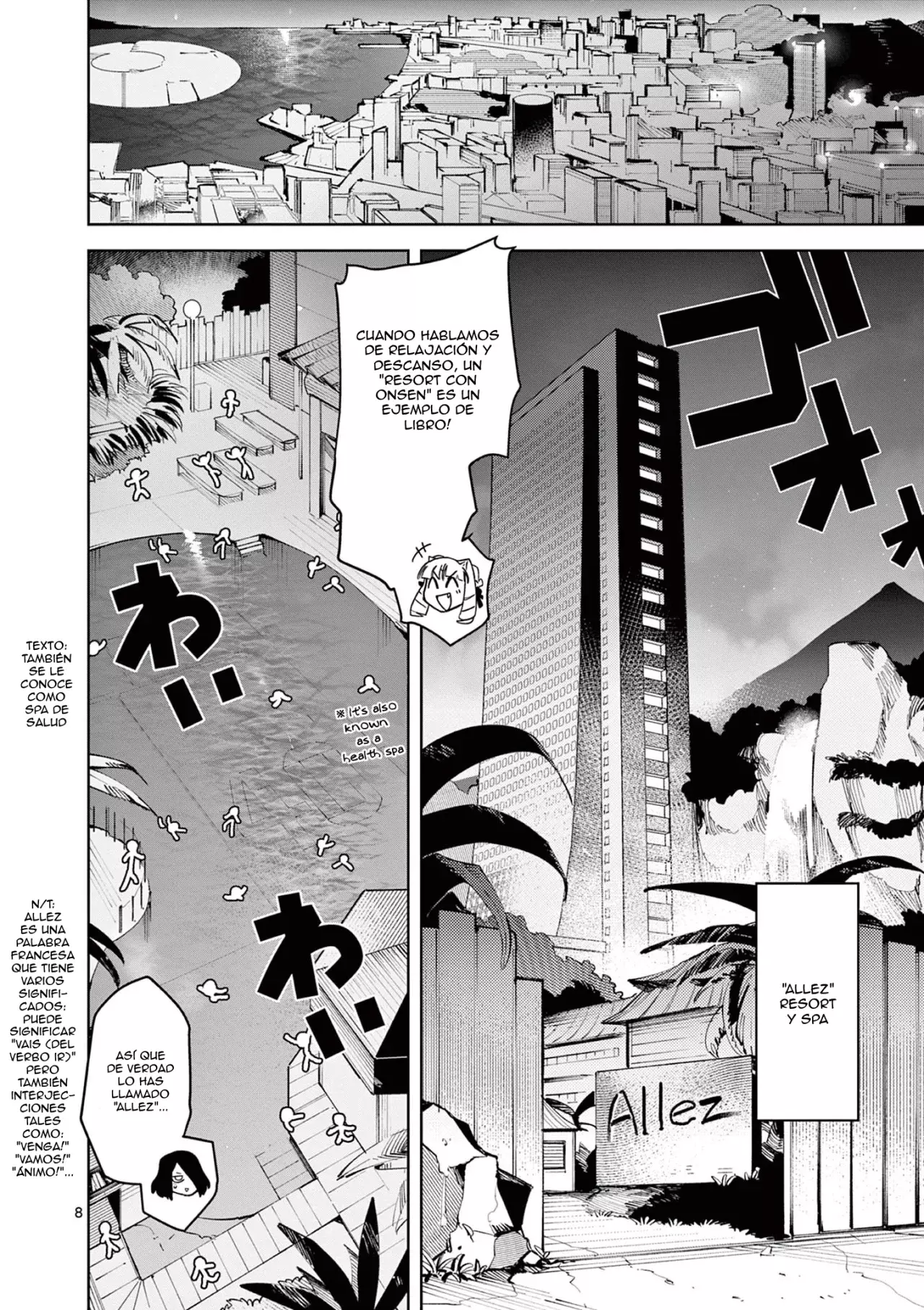 Giant Ojou-sama capítulo 23, página 8