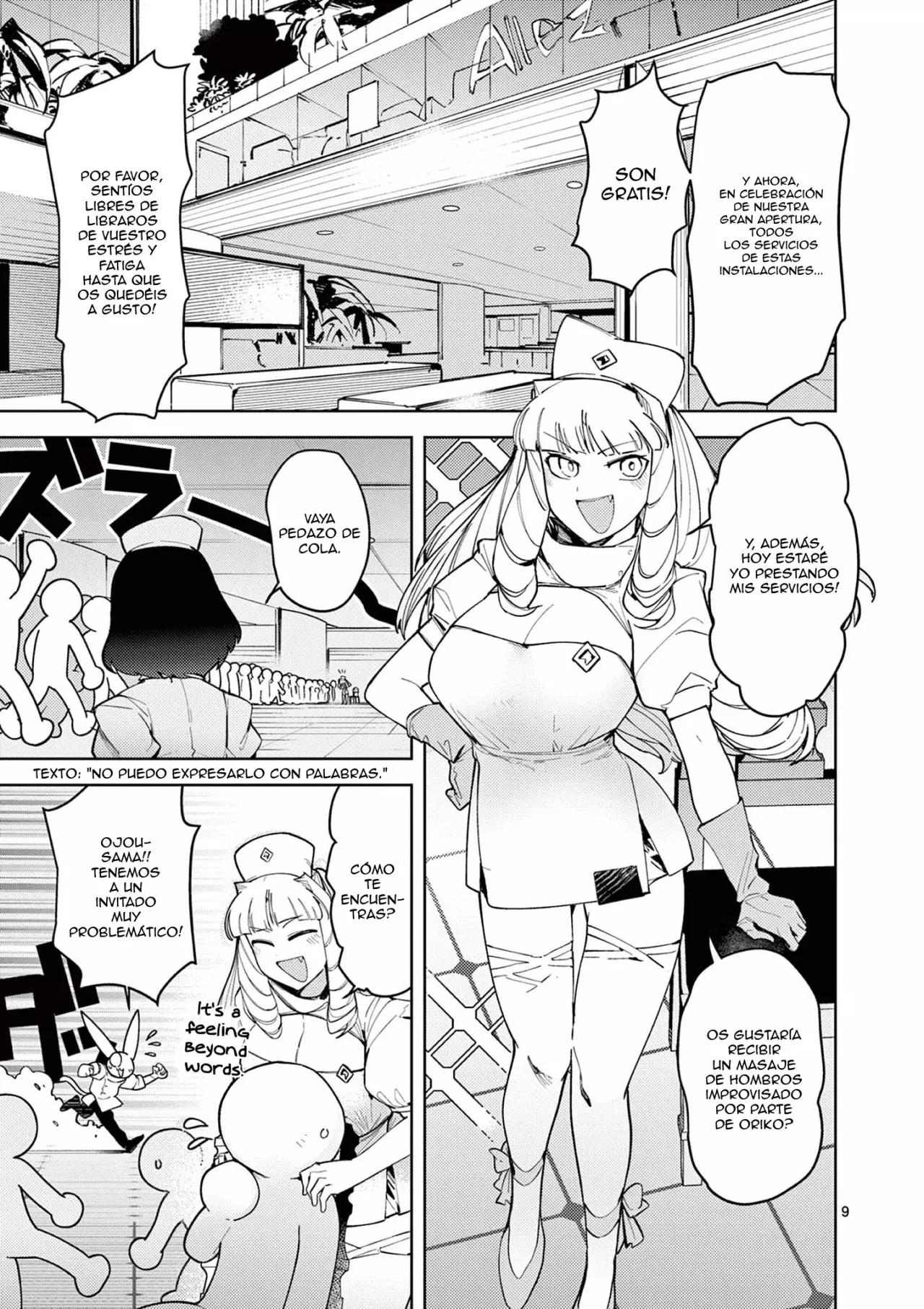 Giant Ojou-sama capítulo 23, página 9