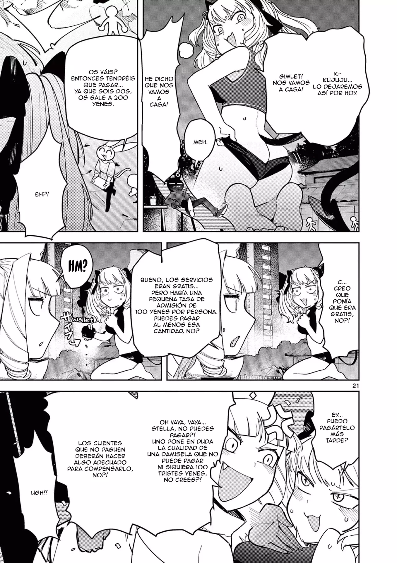 Giant Ojou-sama capítulo 23, página 21