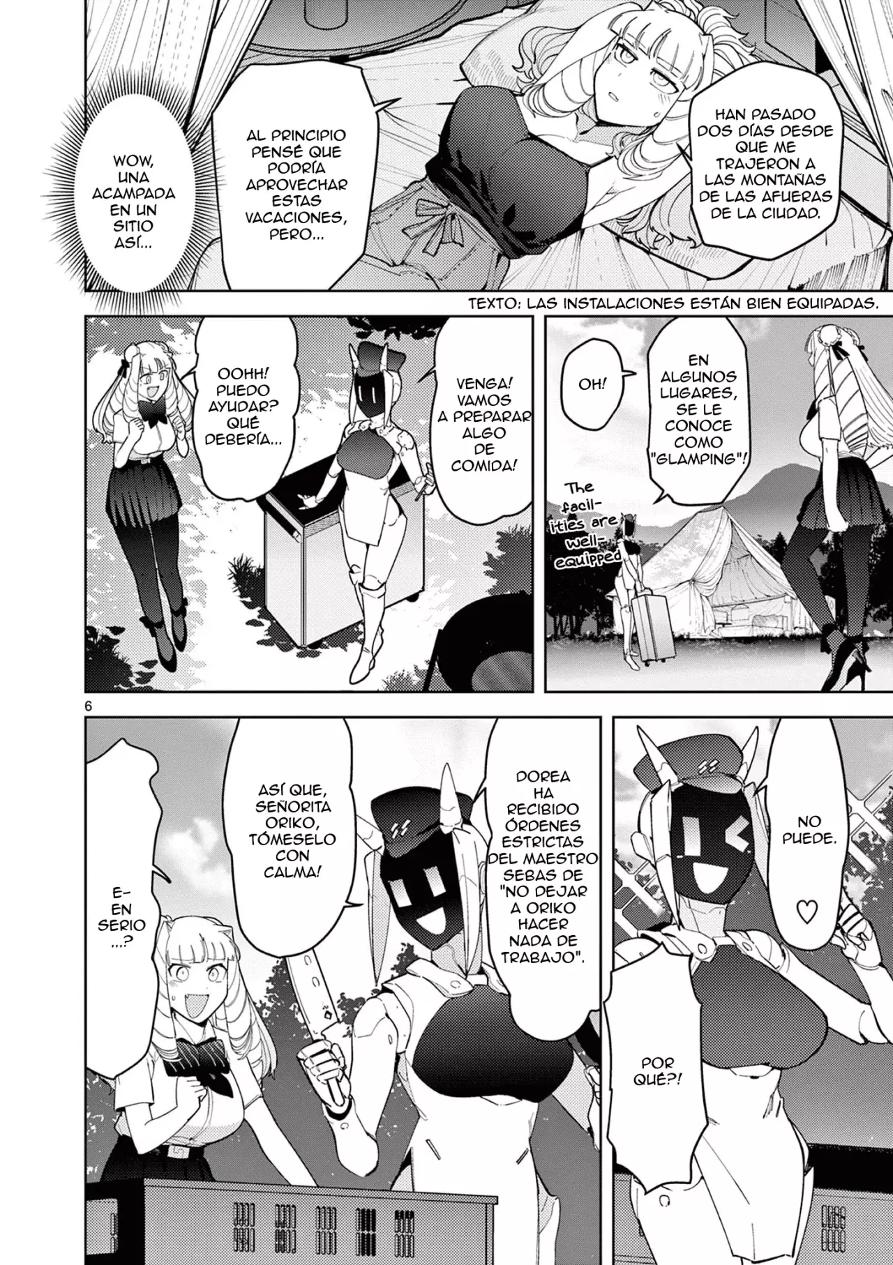 Giant Ojou-sama capítulo 24, página 6
