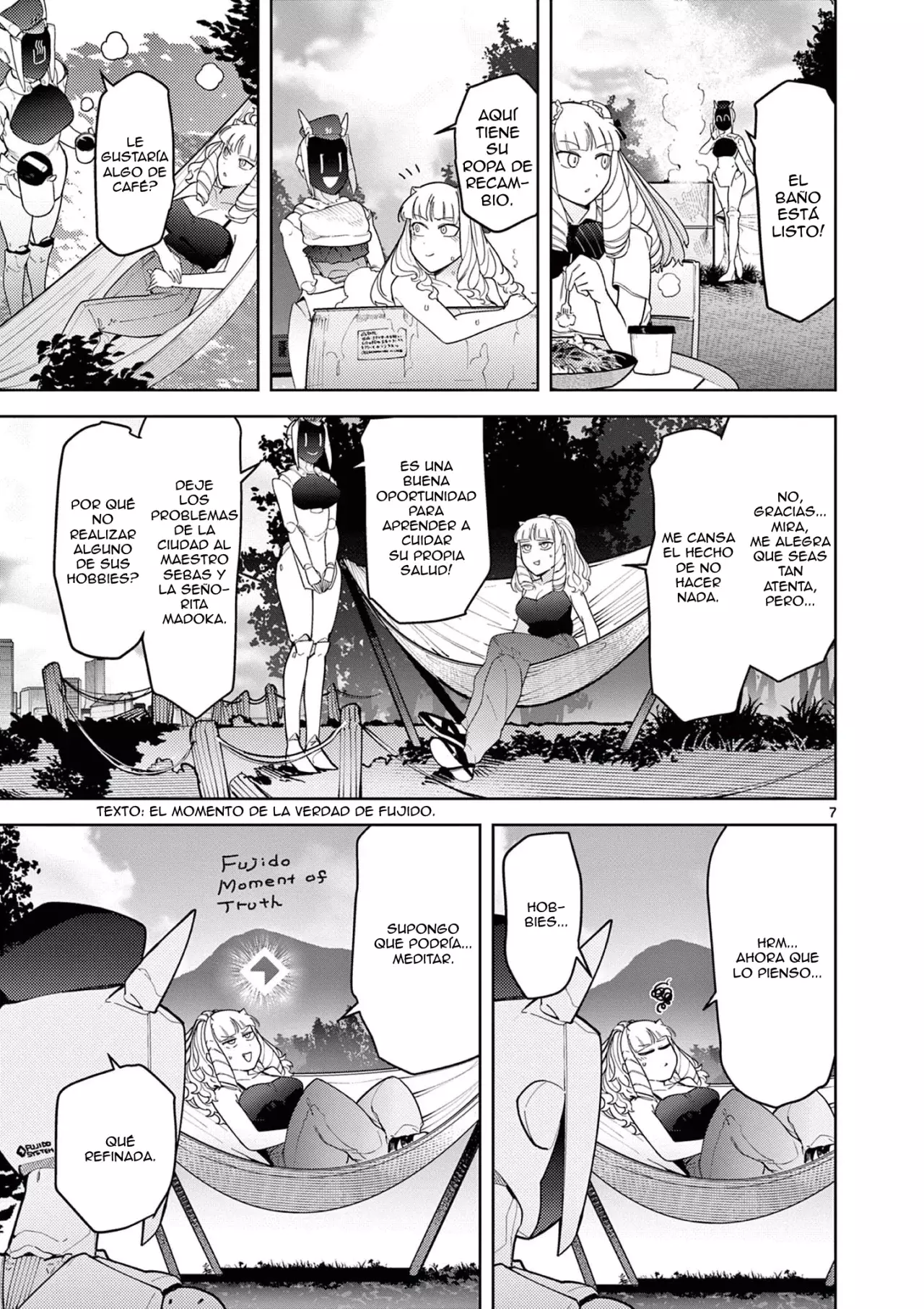 Giant Ojou-sama capítulo 24, página 7