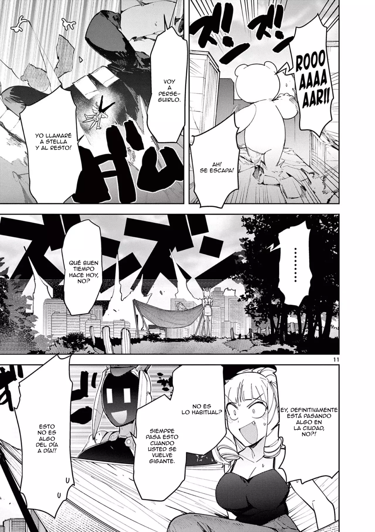 Giant Ojou-sama capítulo 24, página 11