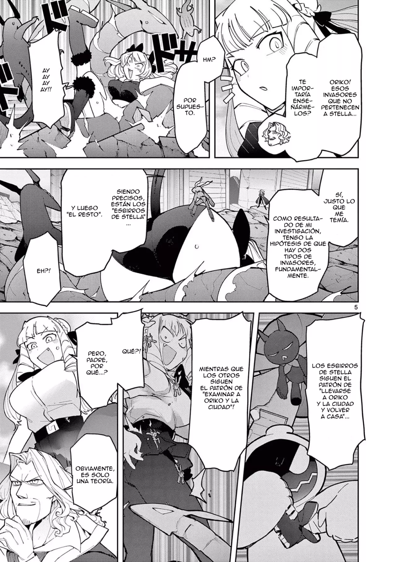 Giant Ojou-sama capítulo 25, página 5