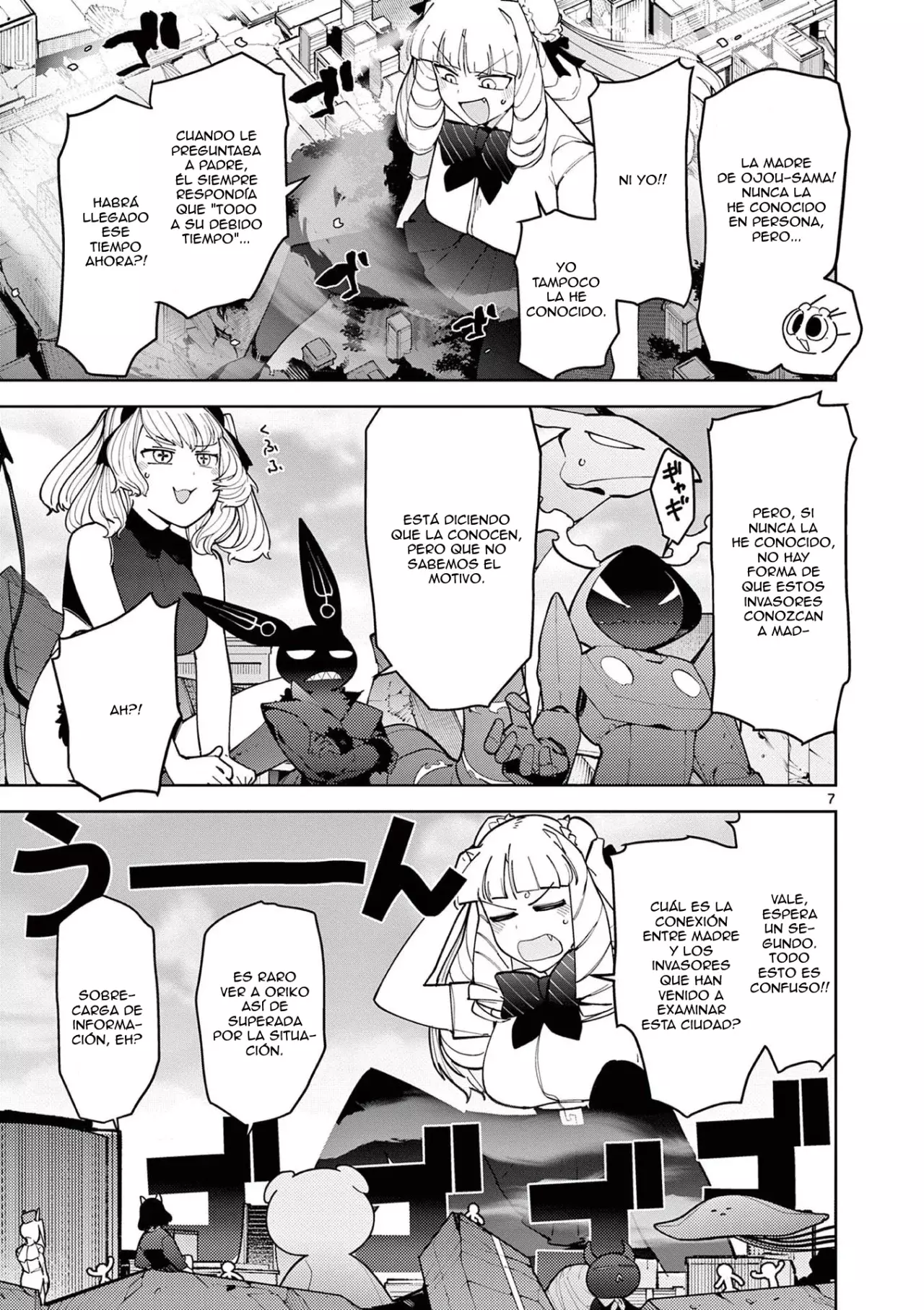 Giant Ojou-sama capítulo 25, página 7