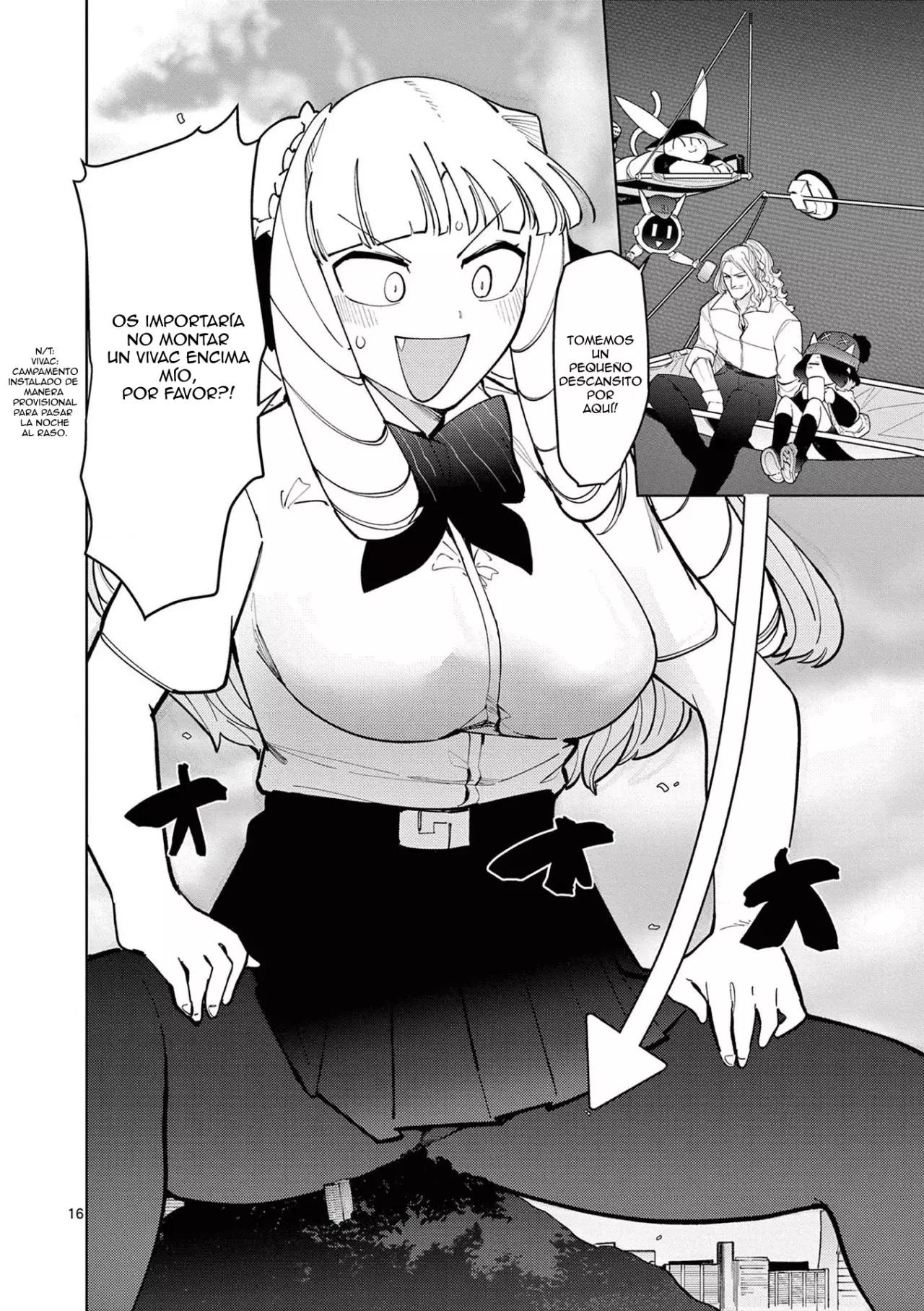 Giant Ojou-sama capítulo 25, página 16