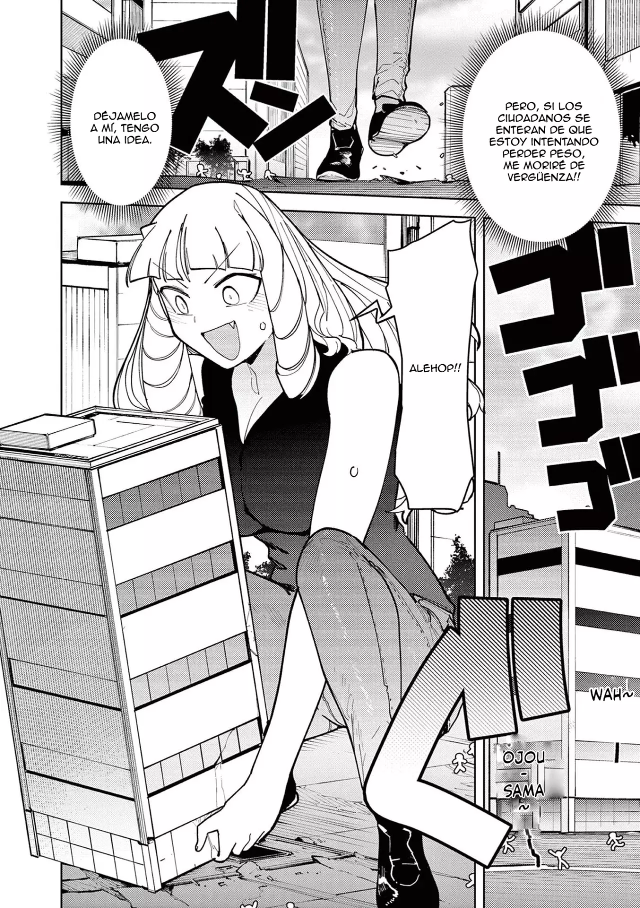 Giant Ojou-sama capítulo 26, página 10