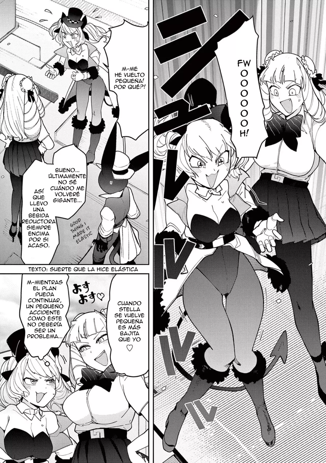 Giant Ojou-sama capítulo 27, página 9
