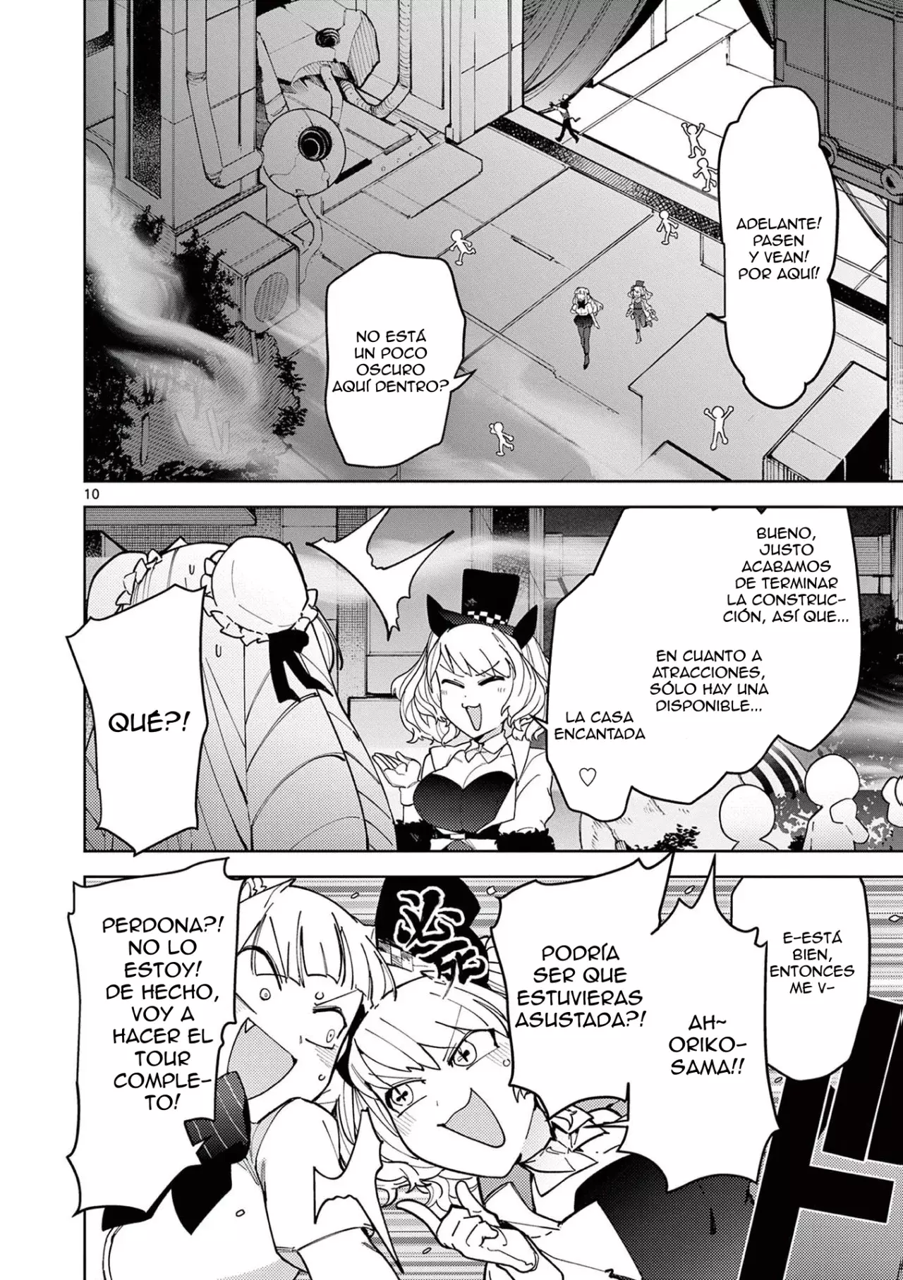 Giant Ojou-sama capítulo 27, página 10
