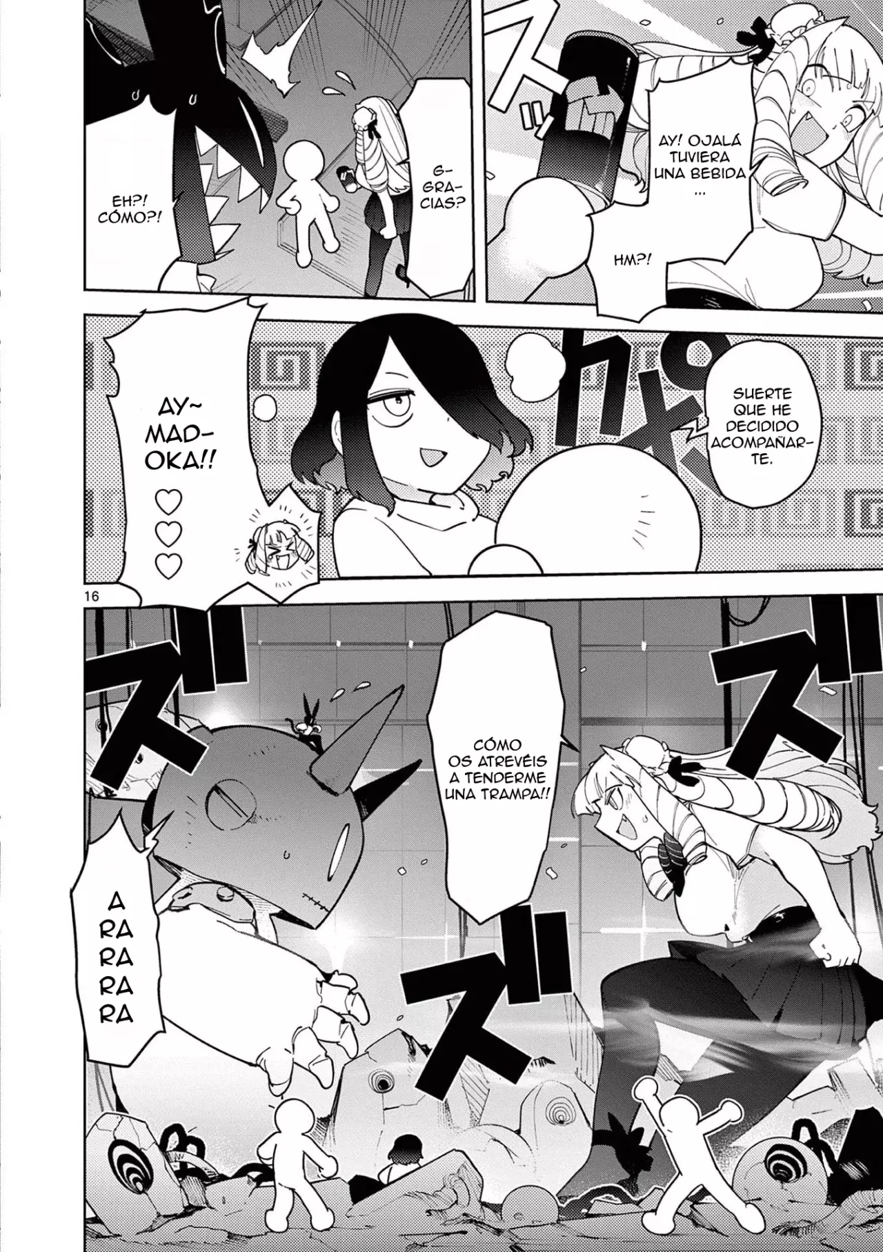 Giant Ojou-sama capítulo 27, página 16