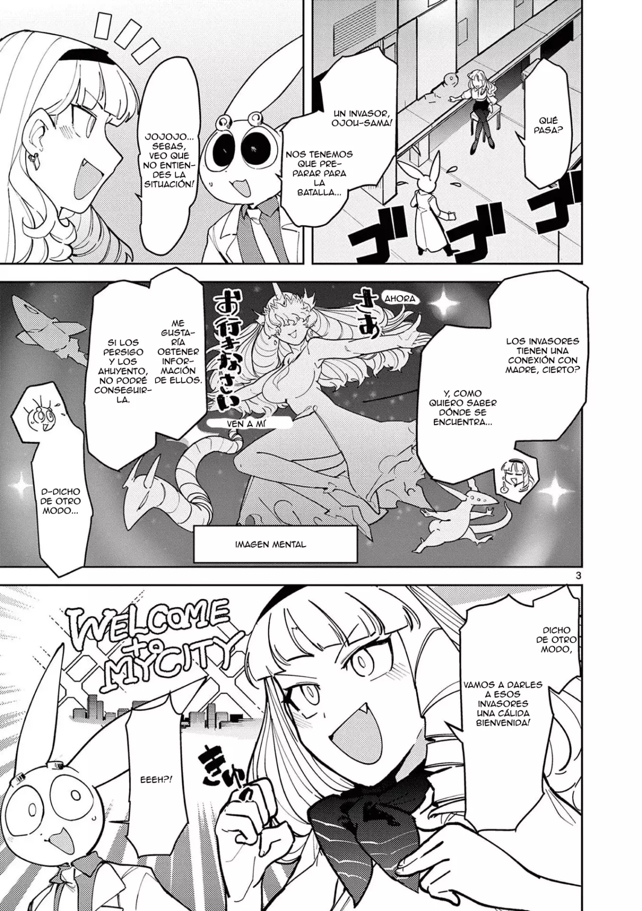 Giant Ojou-sama capítulo 28, página 3