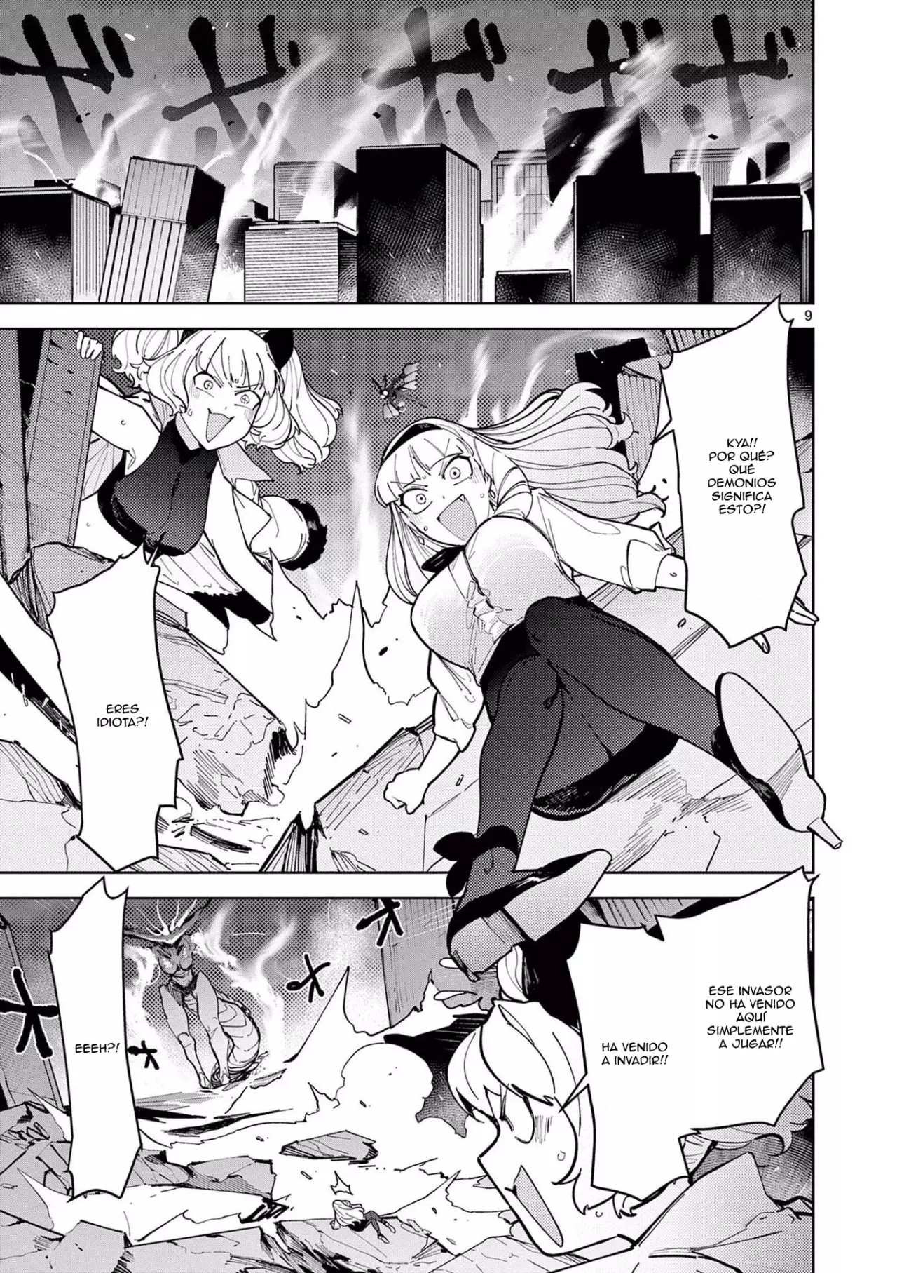 Giant Ojou-sama capítulo 28, página 9