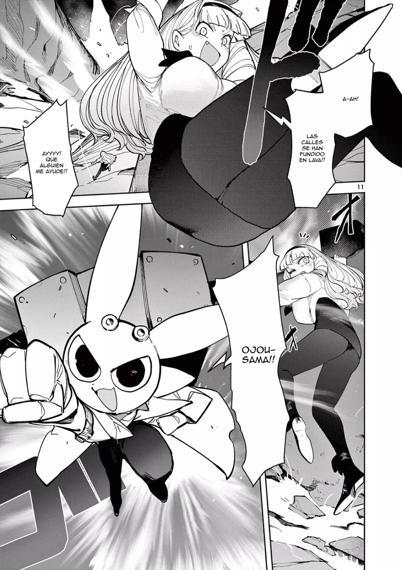 Giant Ojou-sama capítulo 28, página 11