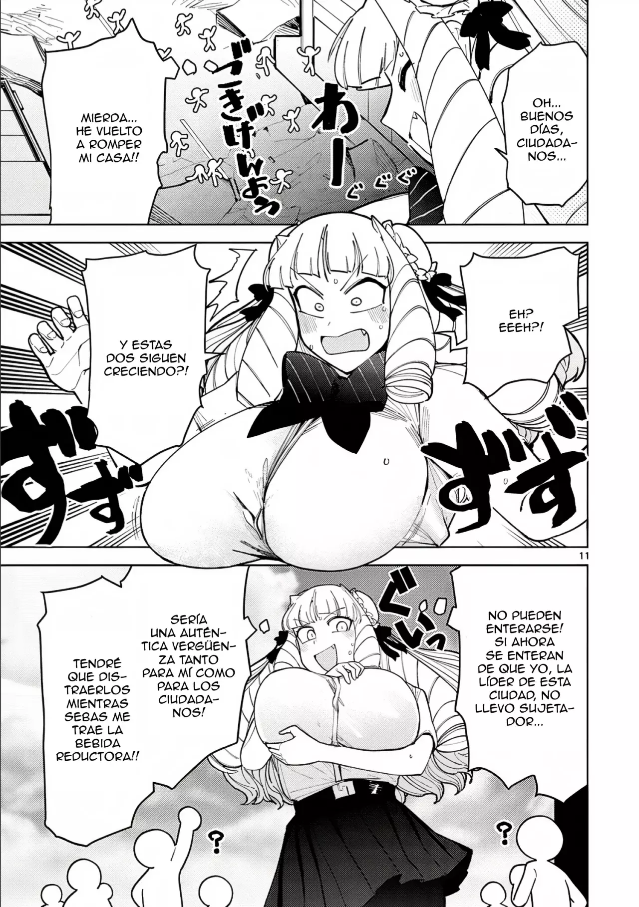 Giant Ojou-sama capítulo 29, página 11