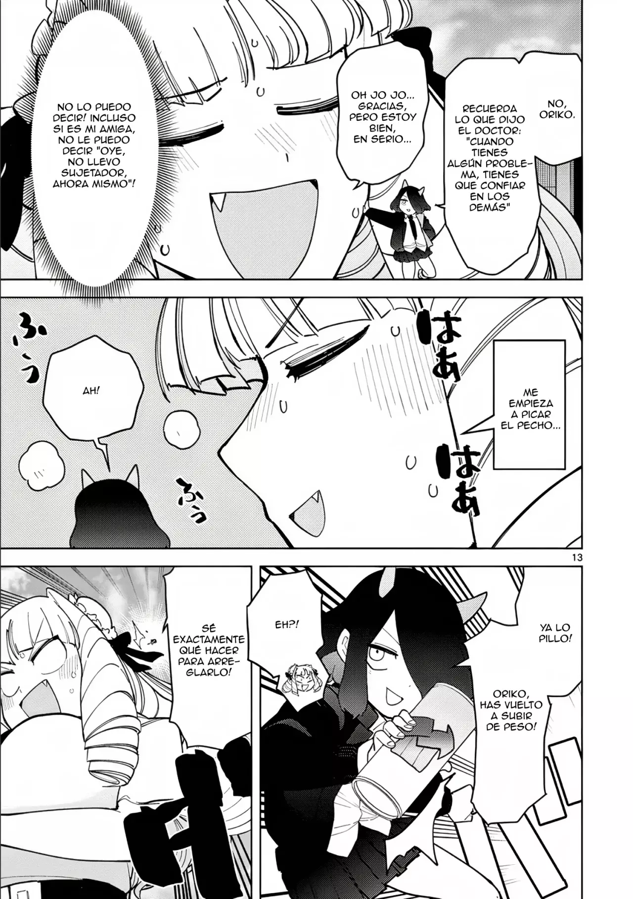 Giant Ojou-sama capítulo 29, página 13