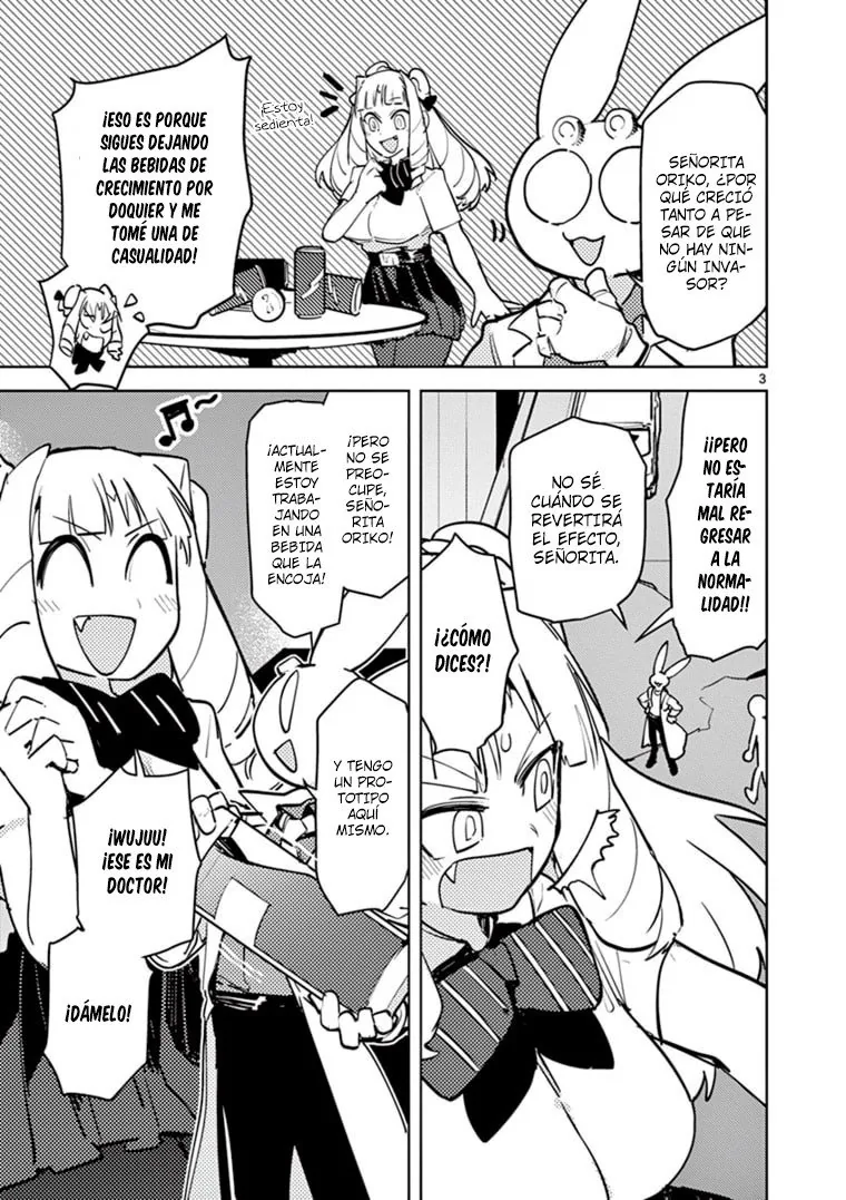 Giant Ojou-sama capítulo 3, página 4