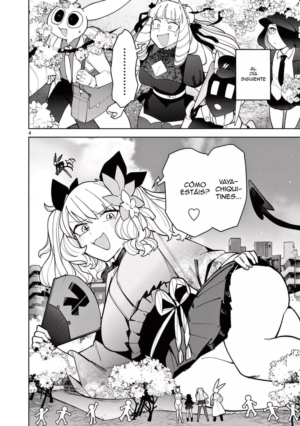 Giant Ojou-sama capítulo 30, página 4