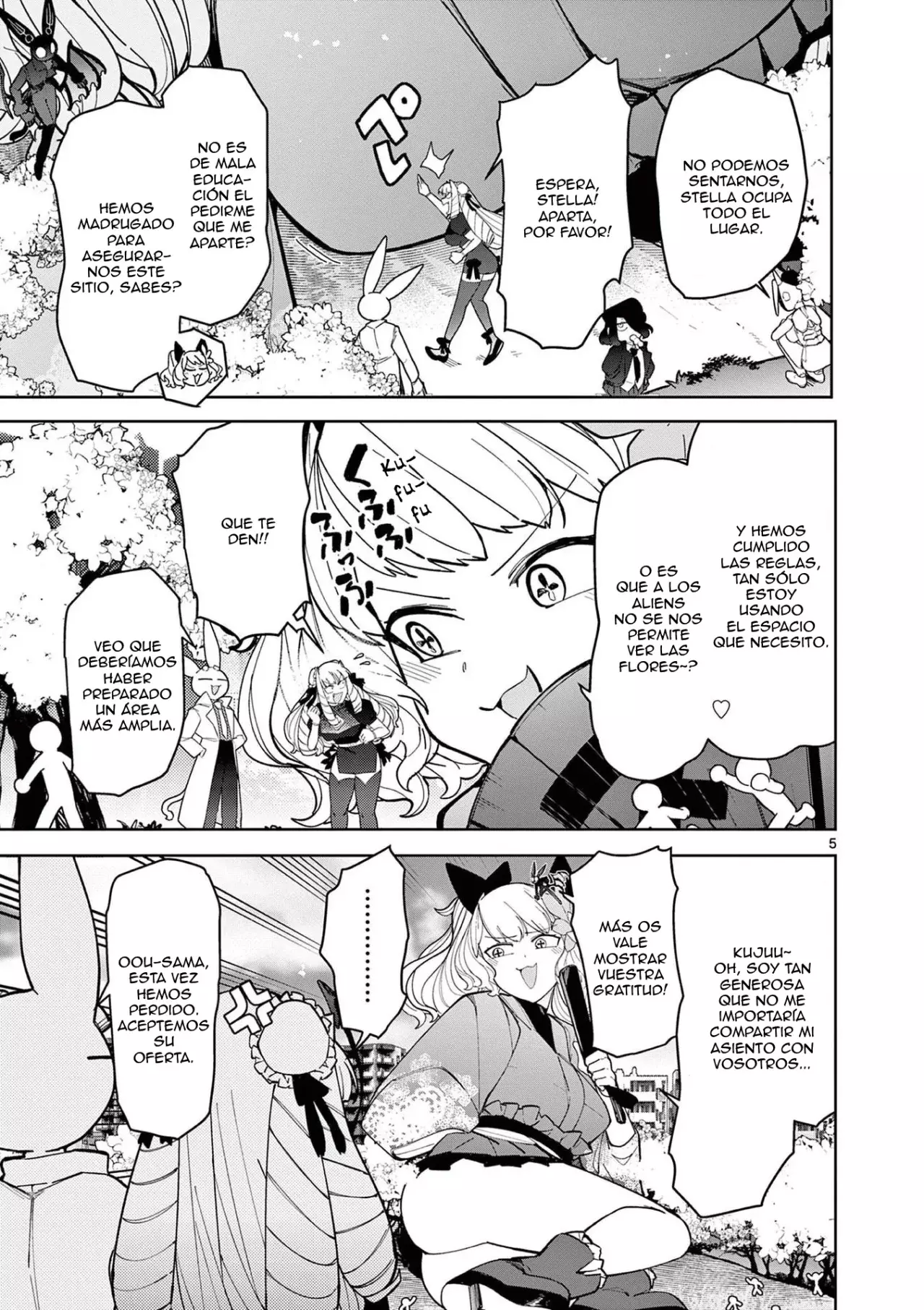Giant Ojou-sama capítulo 30, página 5