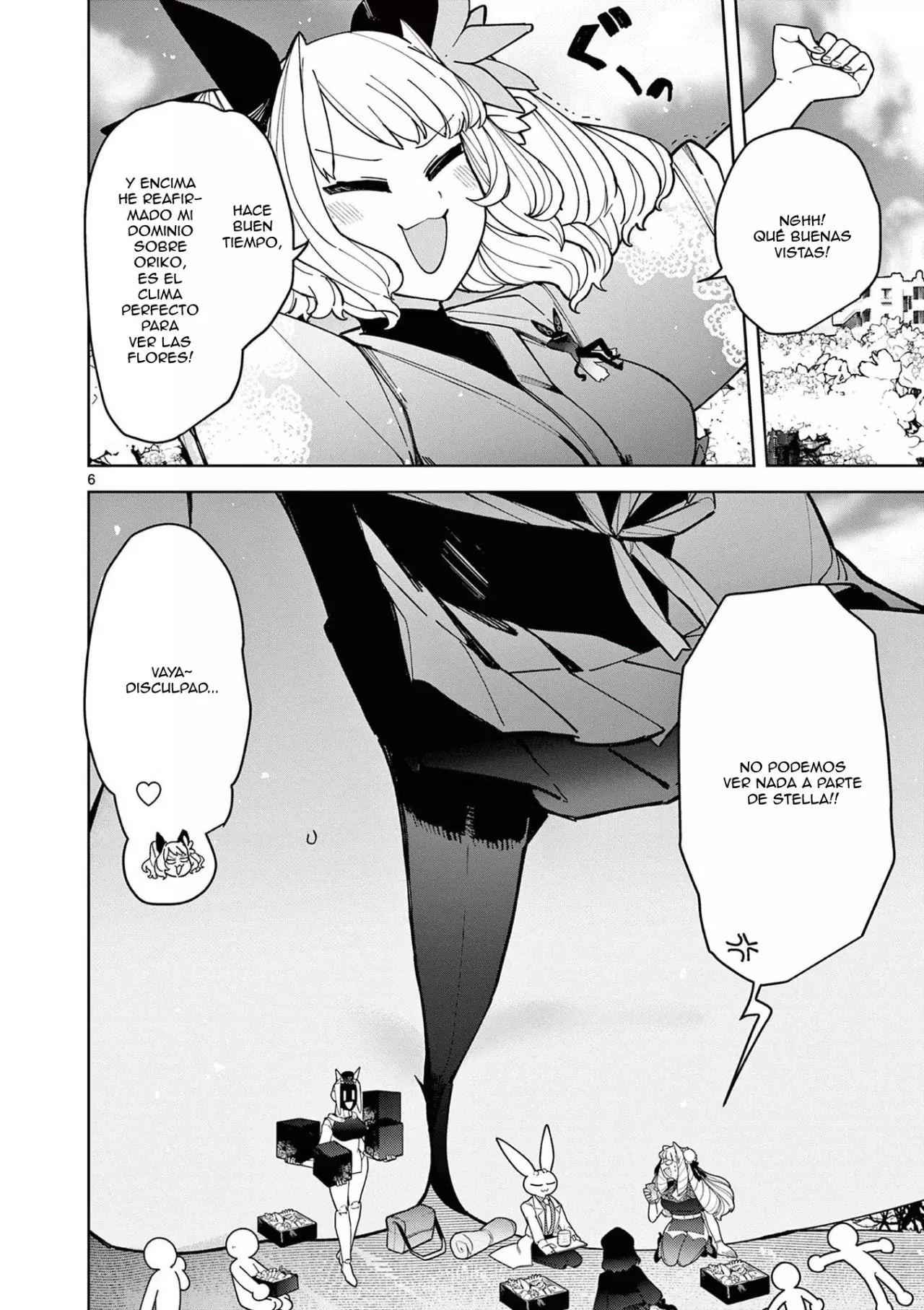 Giant Ojou-sama capítulo 30, página 6