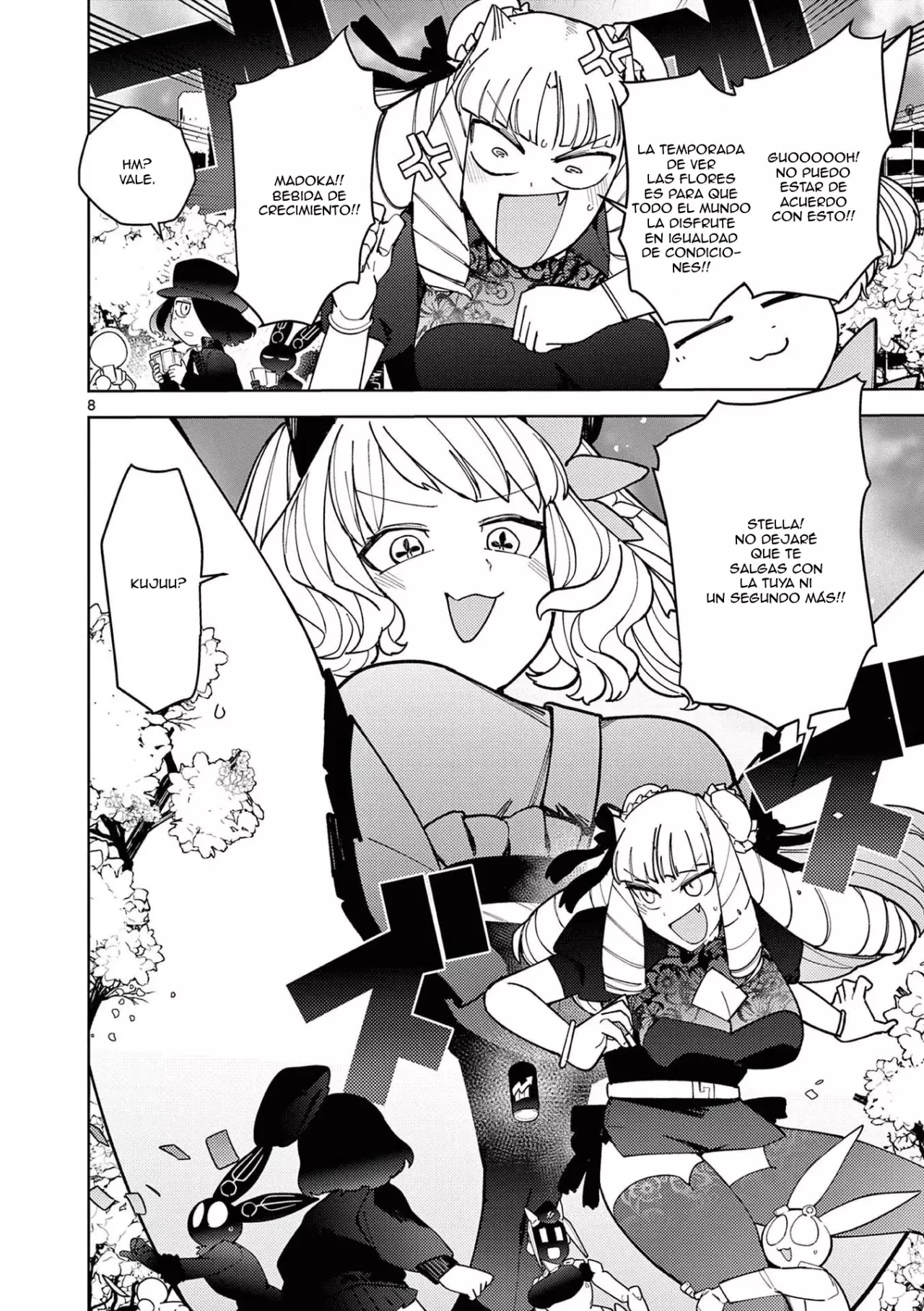 Giant Ojou-sama capítulo 30, página 8