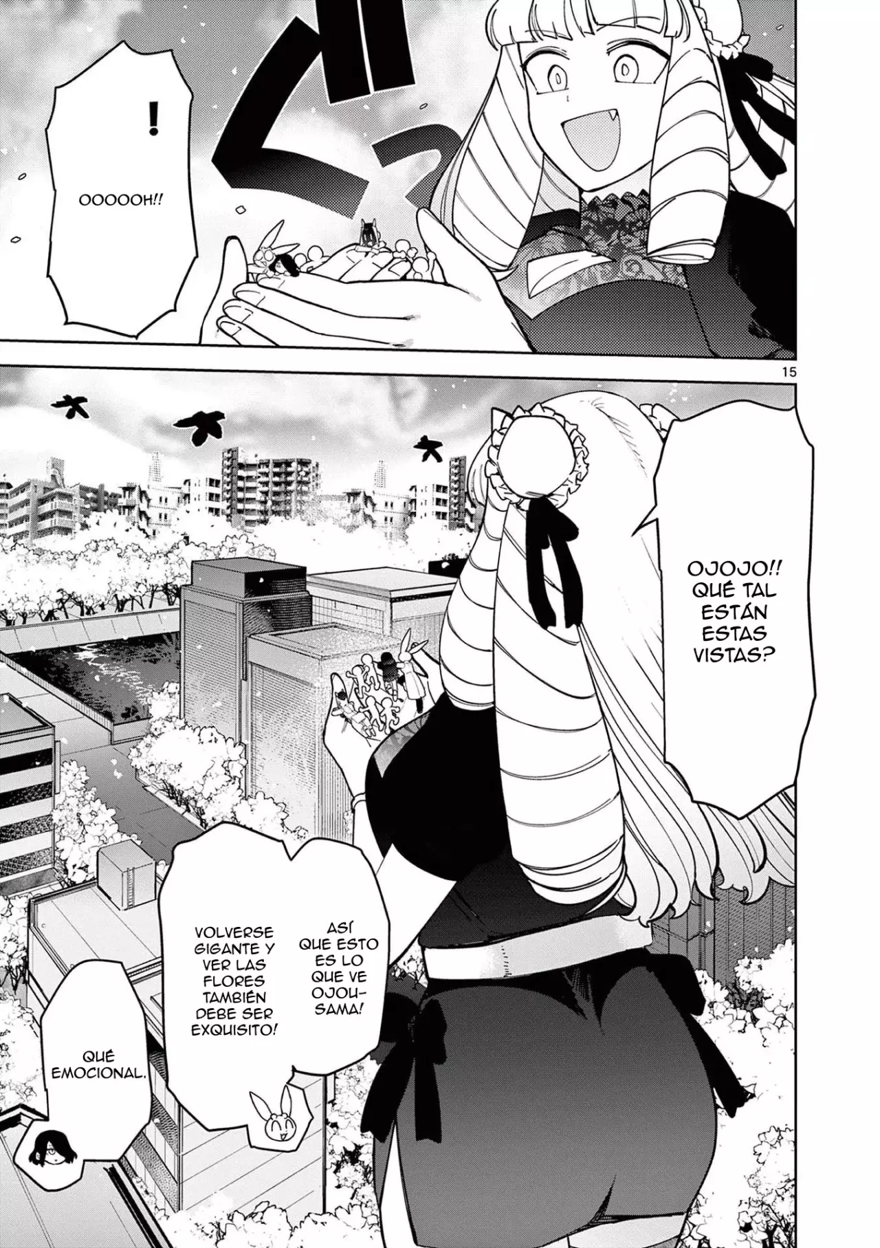 Giant Ojou-sama capítulo 30, página 14