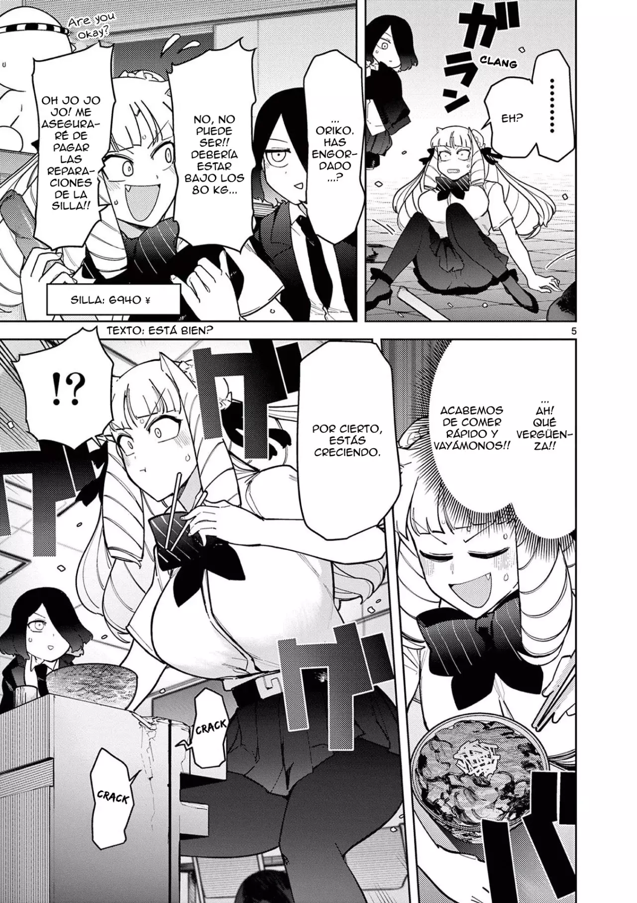 Giant Ojou-sama capítulo 31, página 5